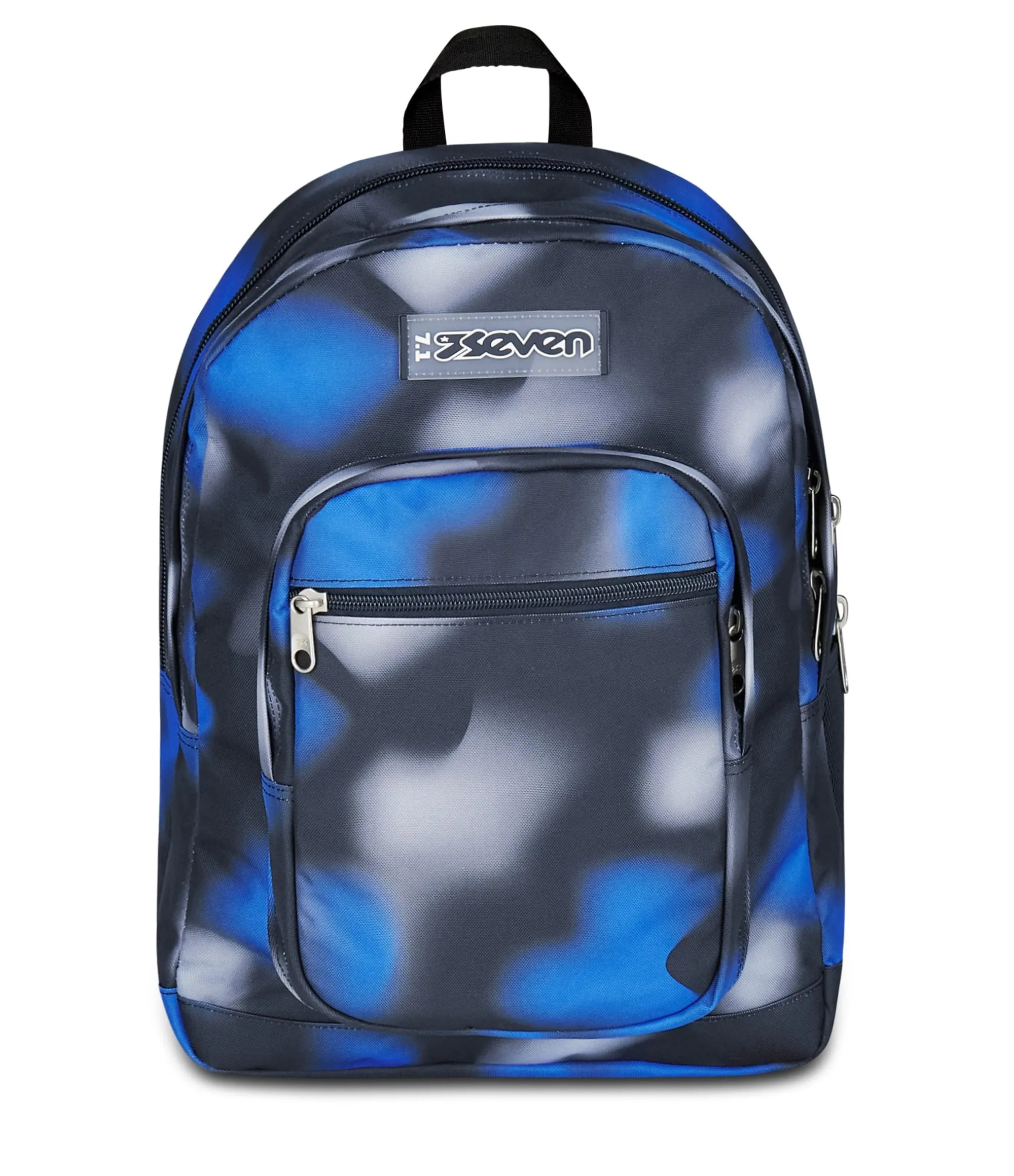 Seven Freethink Zaino Scuola 34L Doppio Scomparto Blu Nero - immagine 1