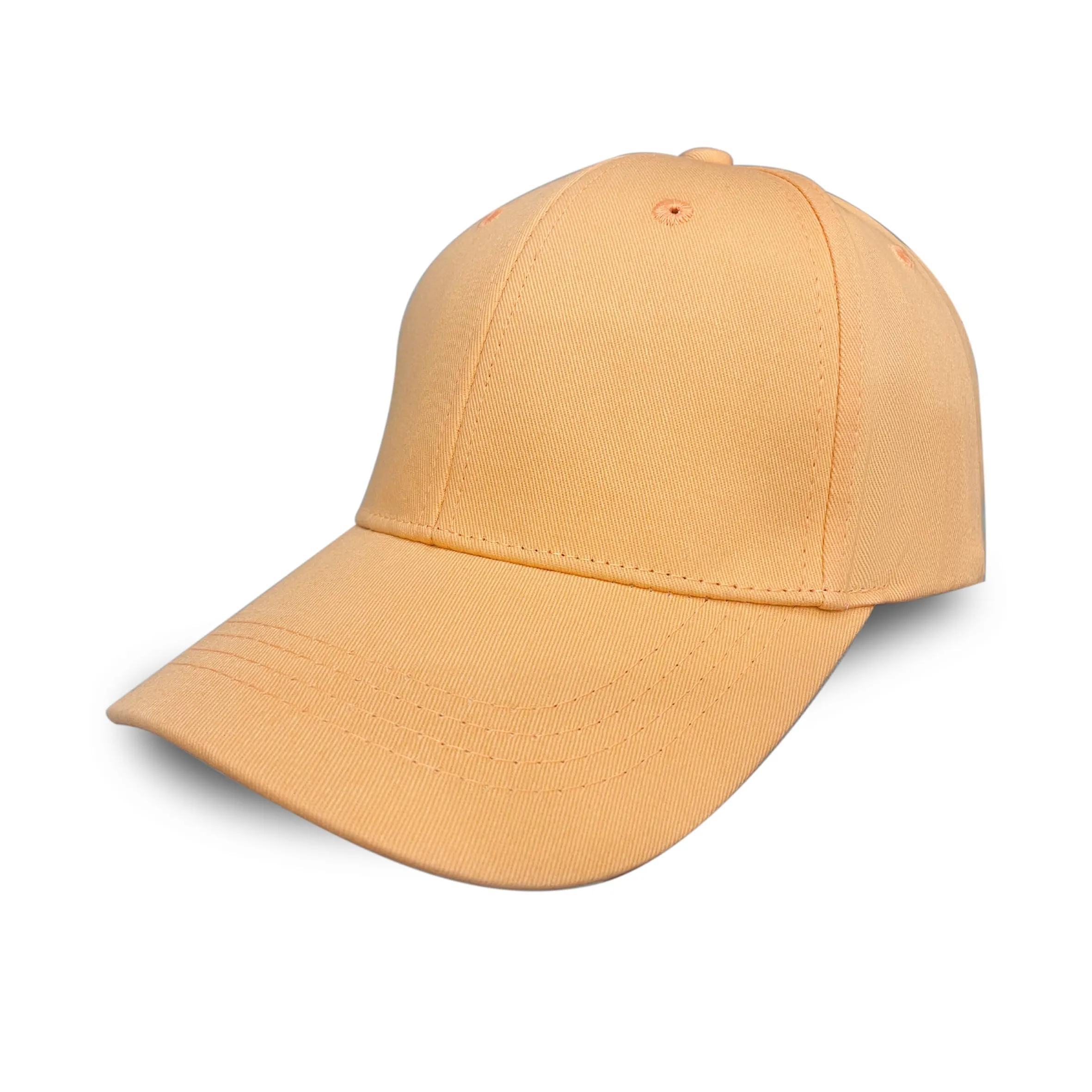 Bella Accessori Cappellino Baseball Regolabile Unisex in Cotone Giallo - immagine 1