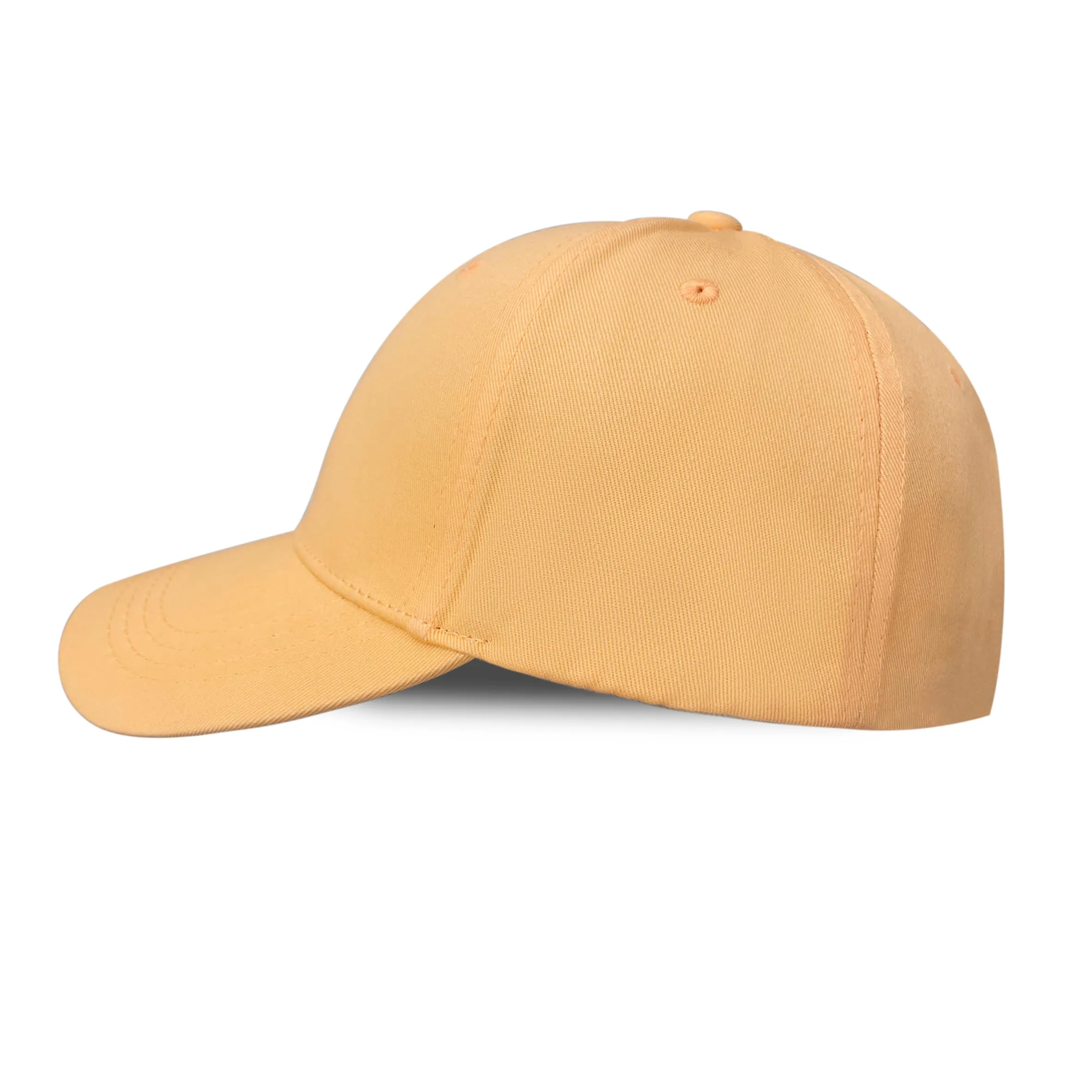 Bella Accessori Cappellino Baseball Regolabile Unisex in Cotone Giallo - immagine 2