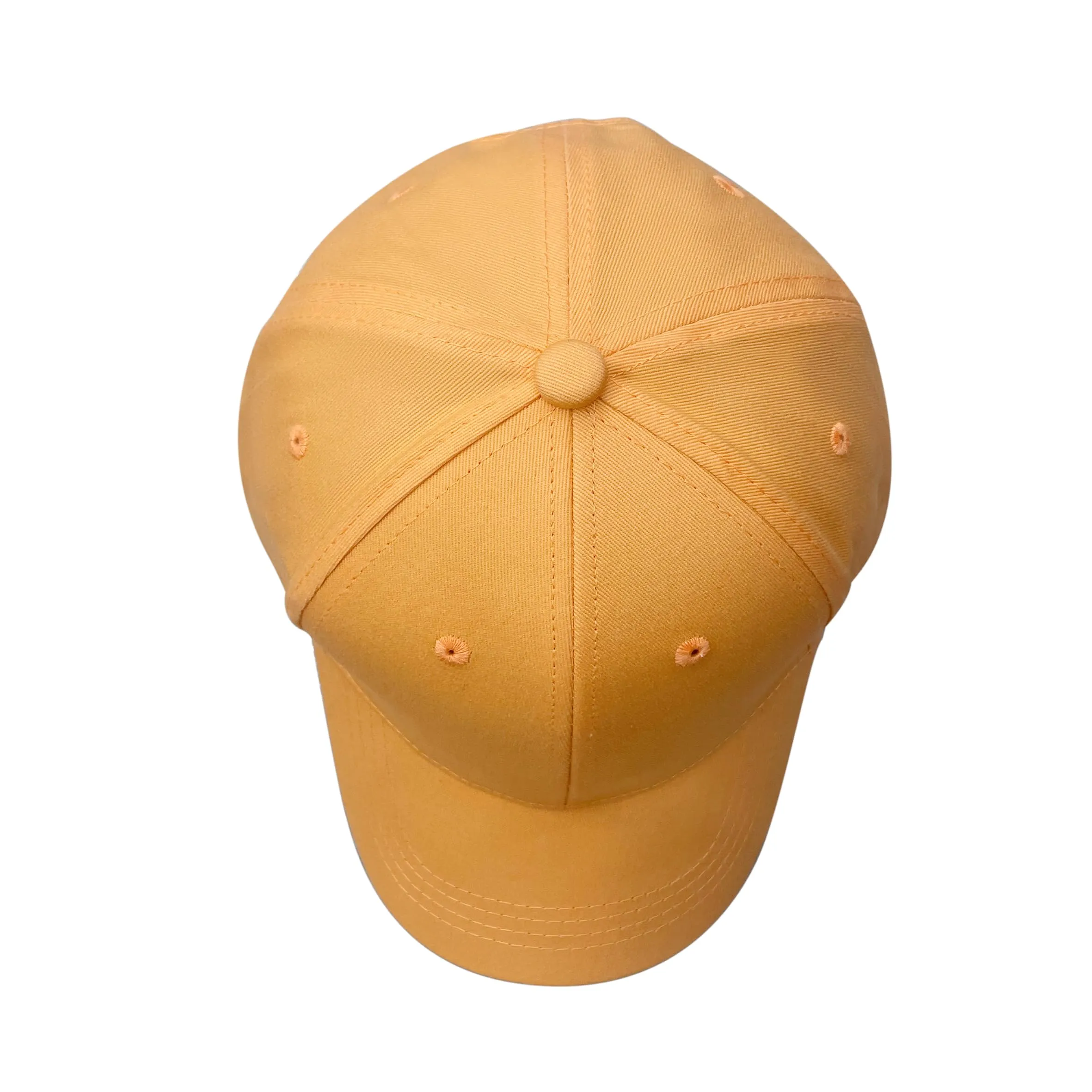 Bella Accessori Cappellino Baseball Regolabile Unisex in Cotone Giallo - immagine 3
