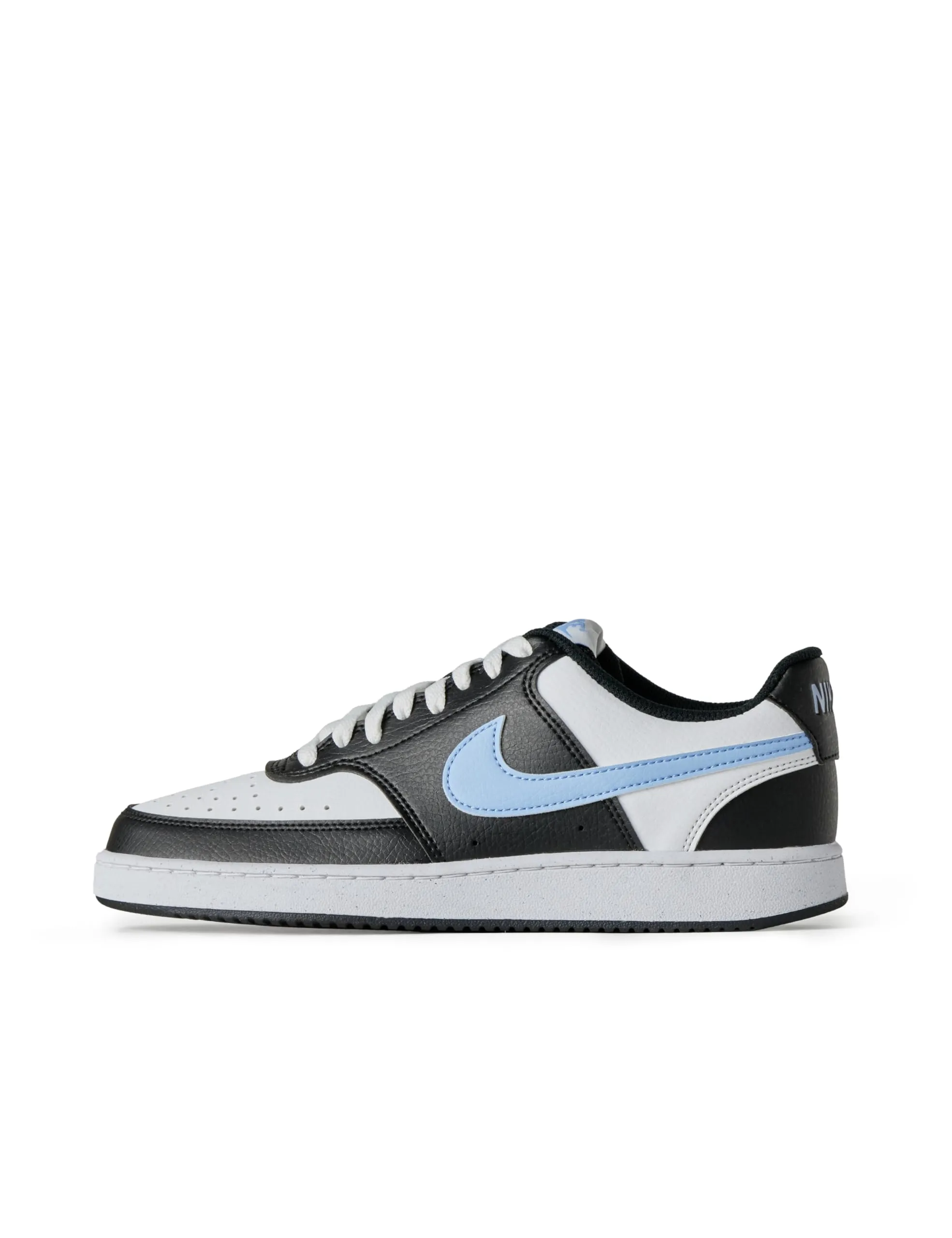 Nike Court Vision Low Next Nature Sneaker - Black Aluminium White - DH3158-007 - immagine 1