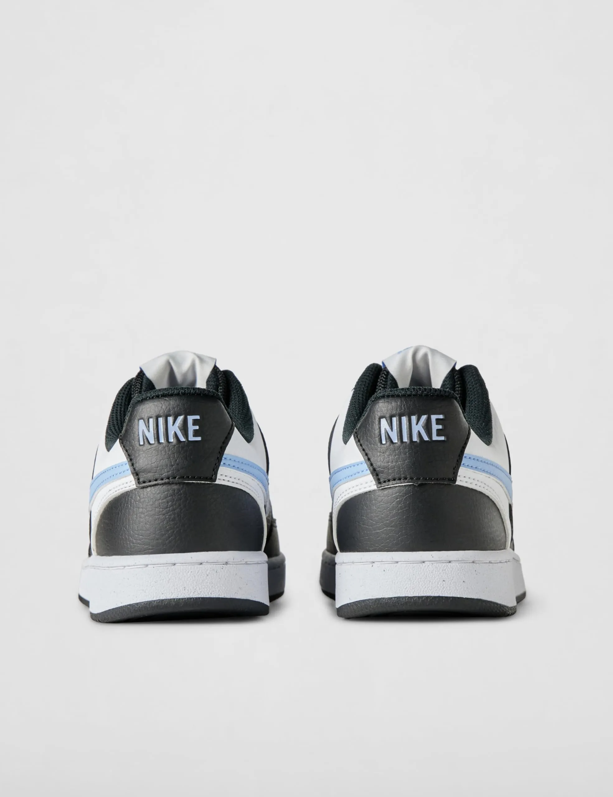 Nike Court Vision Low Next Nature Sneaker - Black Aluminium White - DH3158-007 - immagine 7