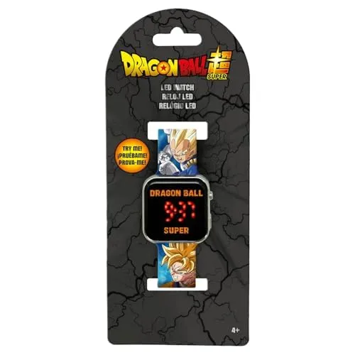 Kids Licensing Orologio Digitale a LED Dragon Ball Blu - immagine 4