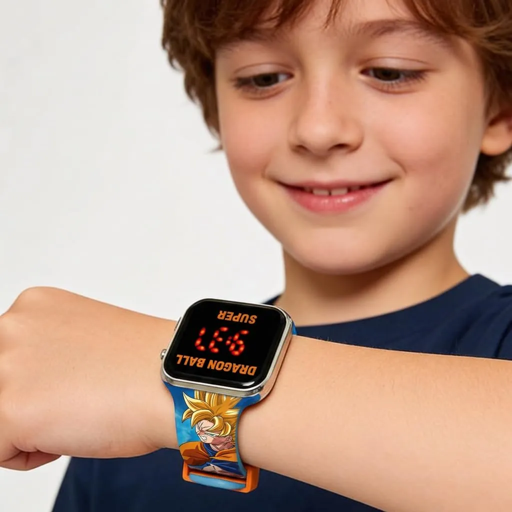 Kids Licensing Orologio Digitale a LED Dragon Ball Blu - immagine 5