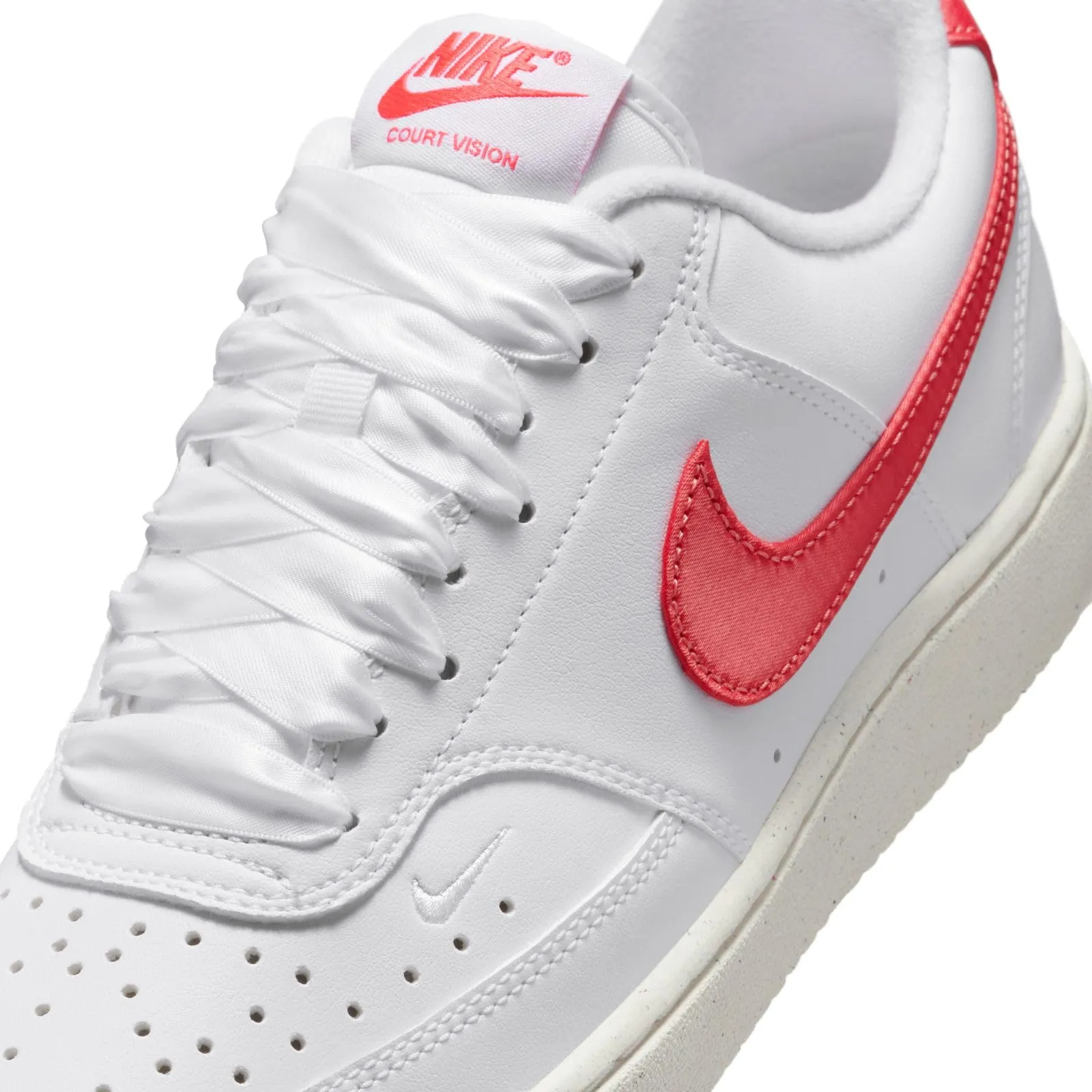 Nike Court Vision Low Next Nature Women's White/Magic Ember-Sail HV5246-100 - immagine 8
