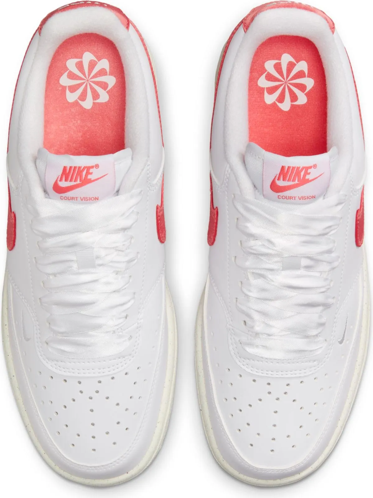 Nike Court Vision Low Next Nature Women's White/Magic Ember-Sail HV5246-100 - immagine 5