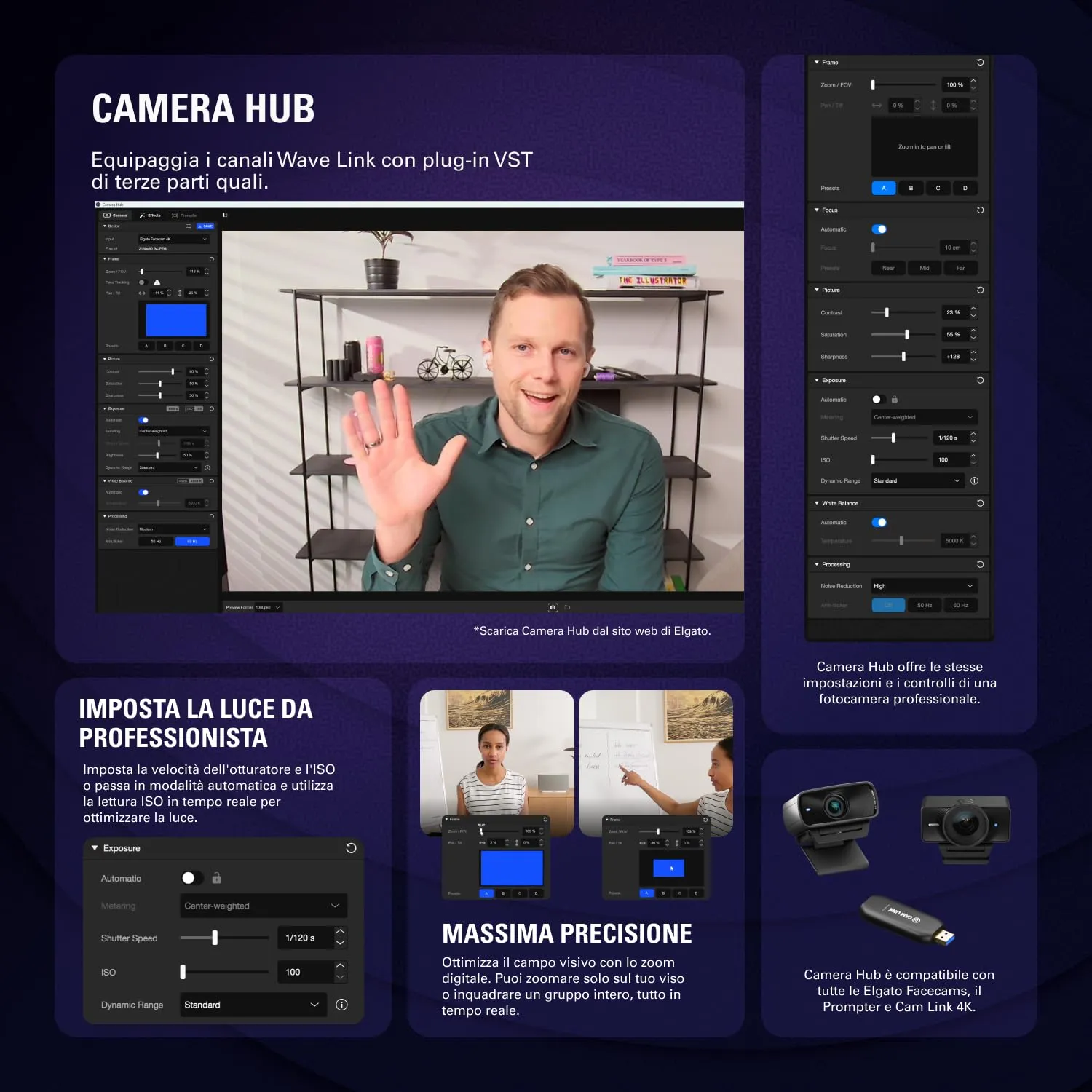 Elgato Facecam 4K Webcam 4K60 - immagine 9