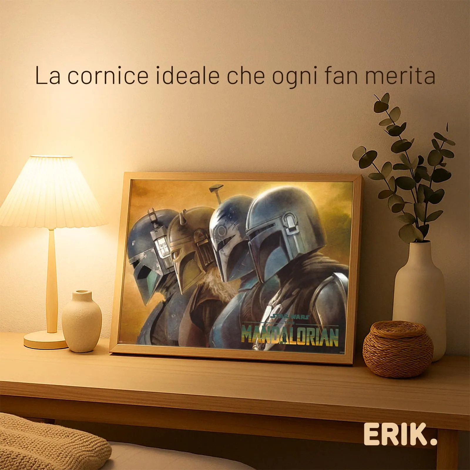 Grupo Erik Cornice Legno 42x59 cm Portafoto da Parete in MDF - immagine 6