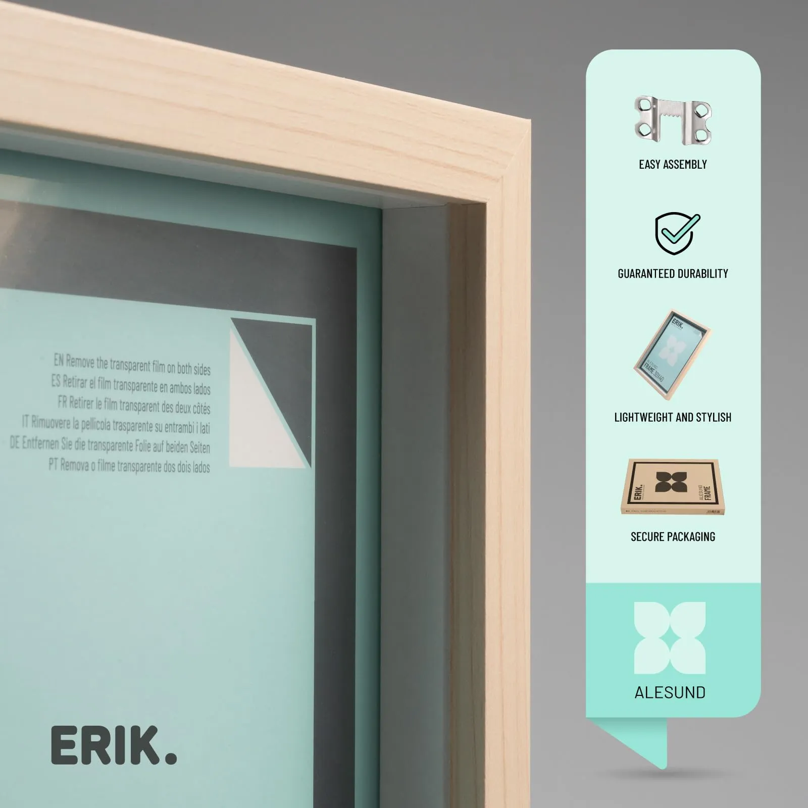 Grupo Erik Cornice in Legno MDF 61x91,5 cm - immagine 2