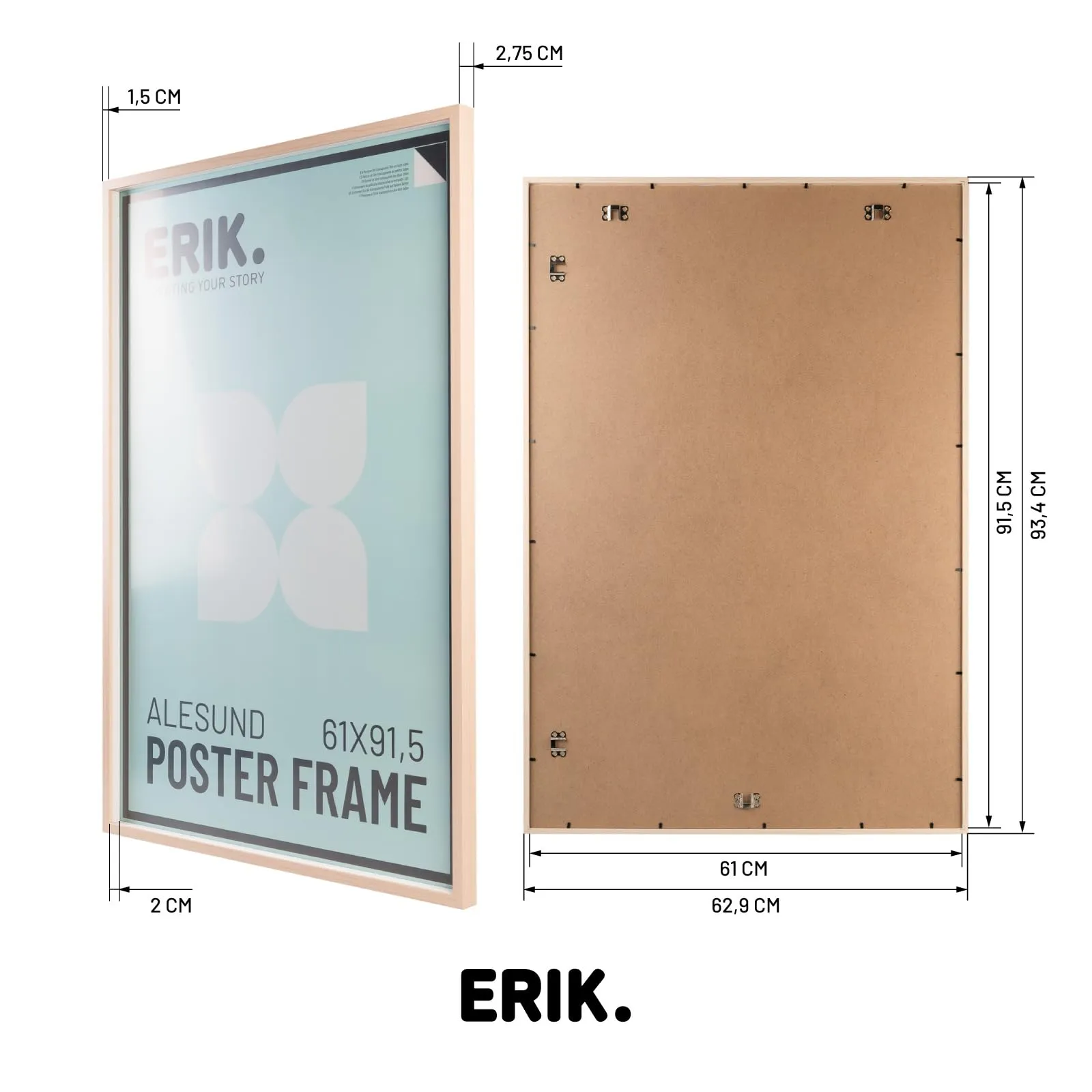 Grupo Erik Cornice in Legno MDF 61x91,5 cm - immagine 5