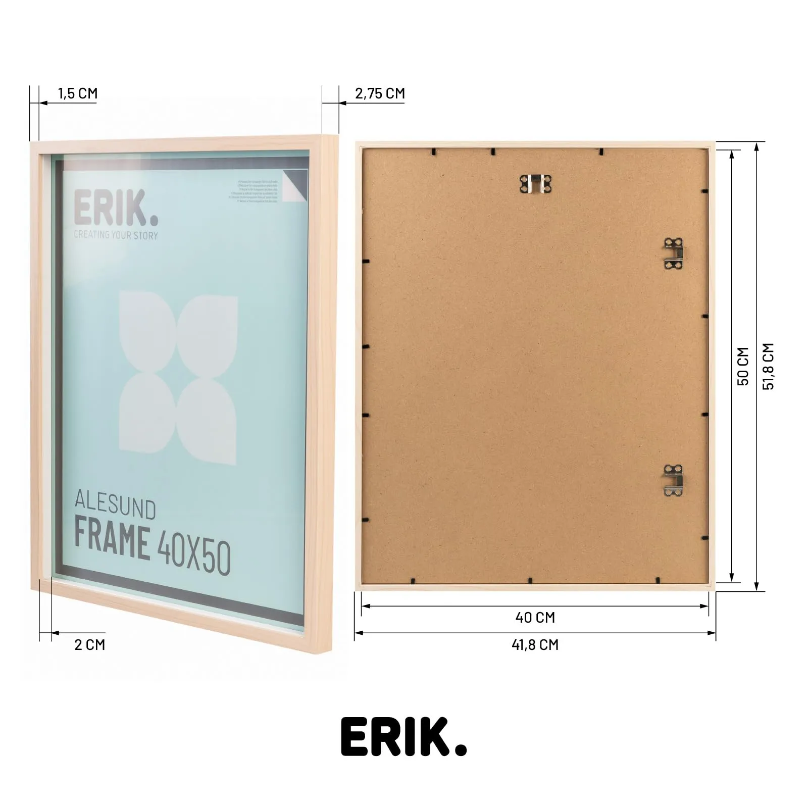 Grupo Erik Cornice 40x50 cm Legno in MDF - immagine 6