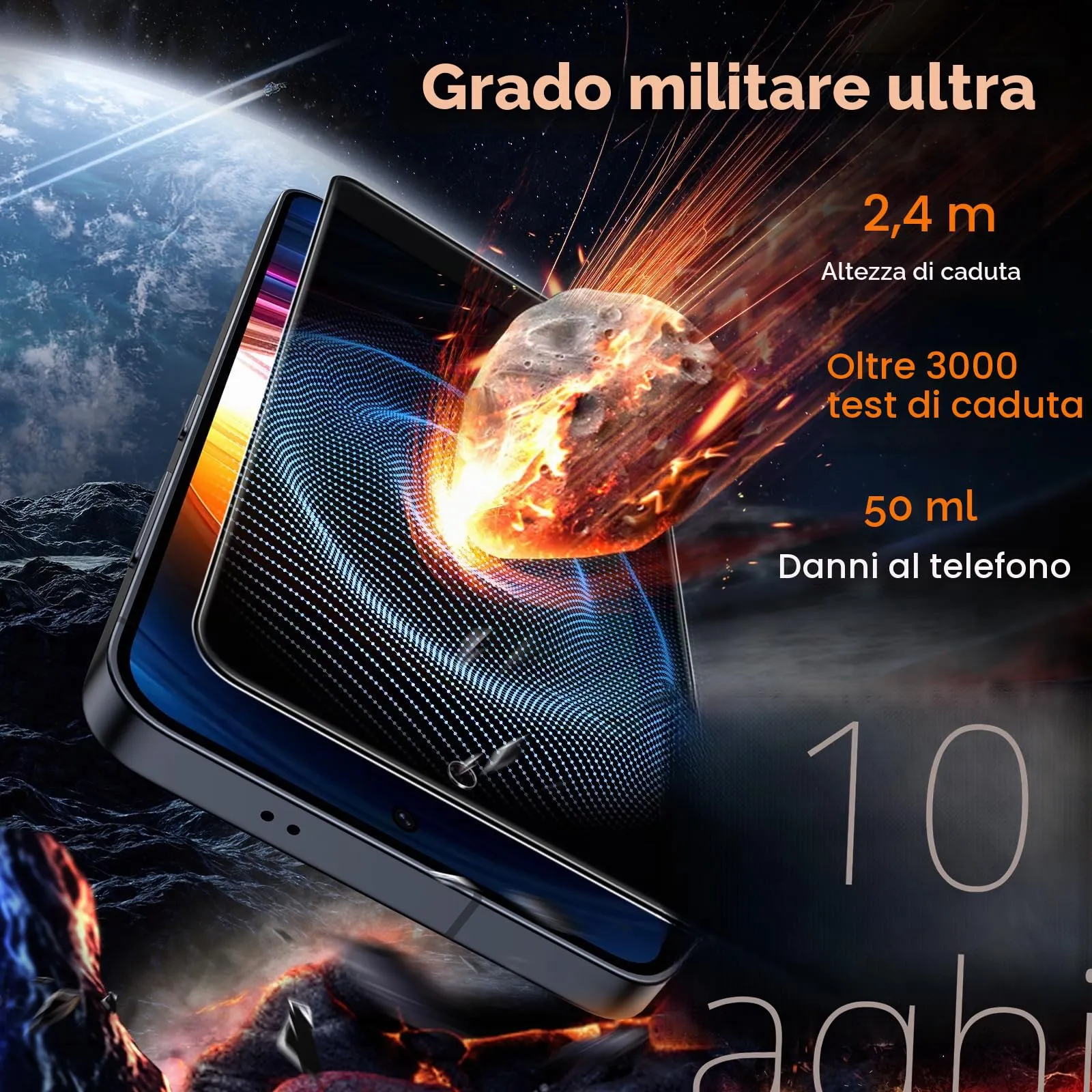 TOCOL Privacy Screen Protector for Samsung Galaxy S25, Anti-Spy, 9H Hardness, 2 Pieces - immagine 5