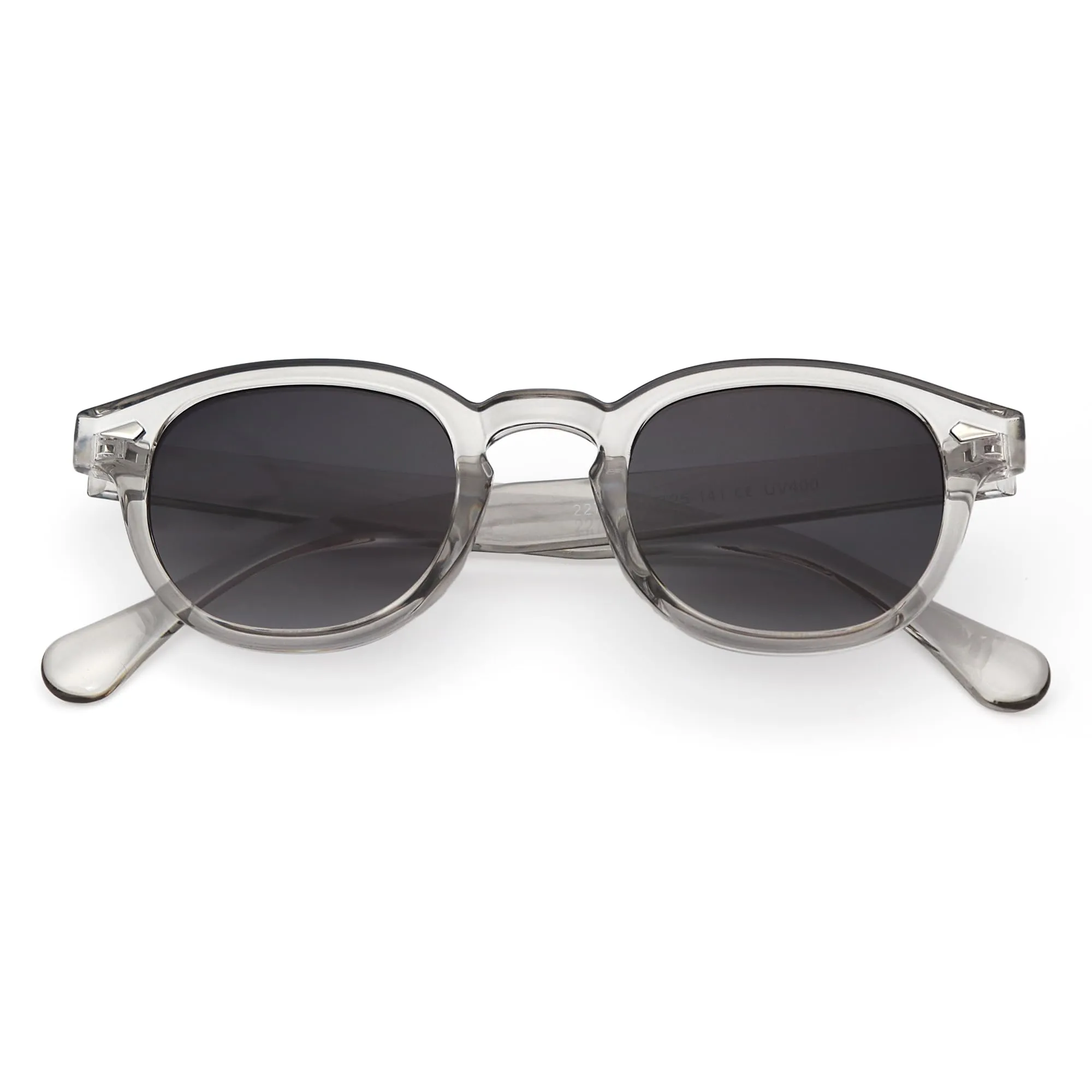 LHSDMOAT Occhiali da sole sportivi ovali vintage stile anni '70 UV400 per uomo e donna - immagine 2