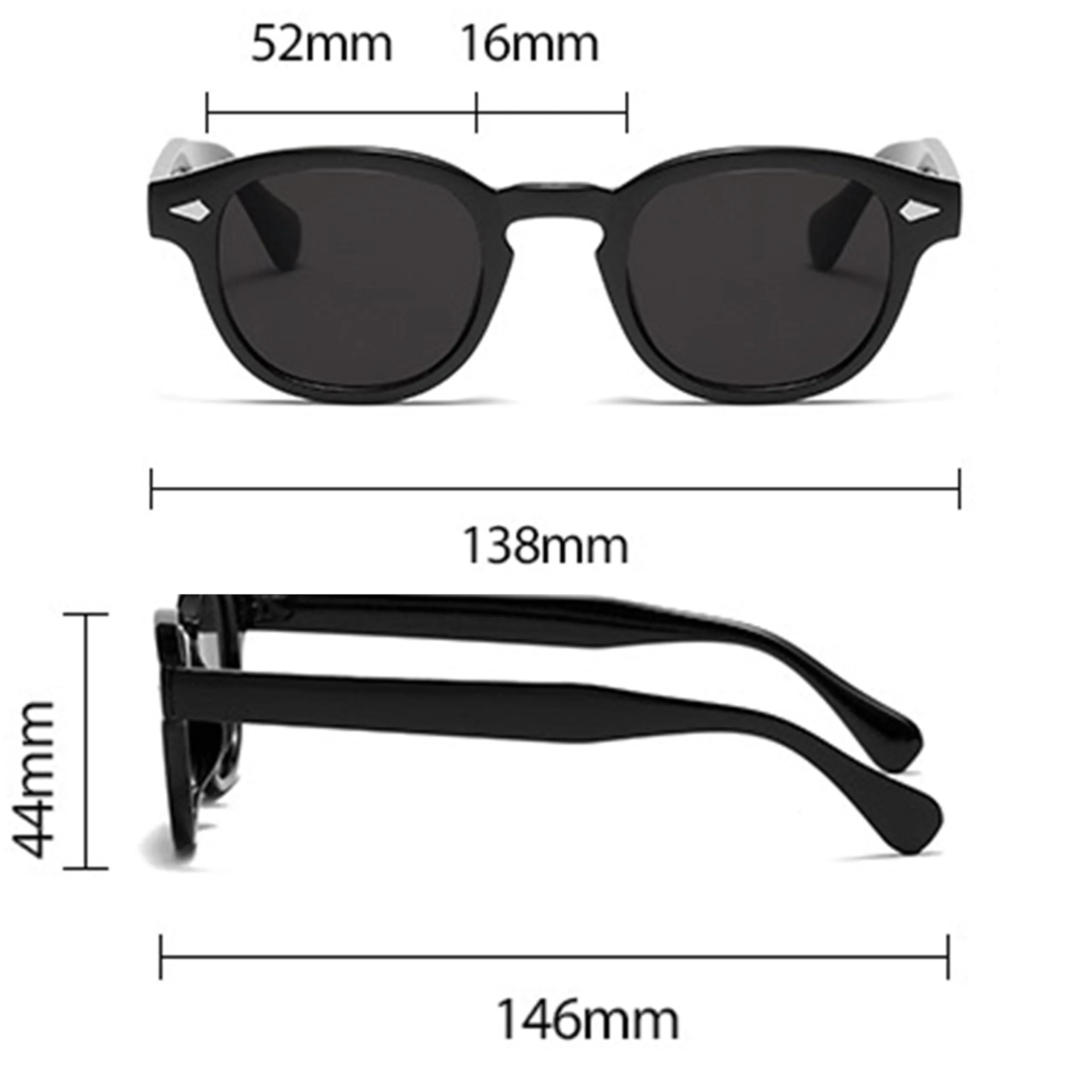 LHSDMOAT Occhiali da sole sportivi ovali vintage stile anni '70 UV400 per uomo e donna - immagine 4