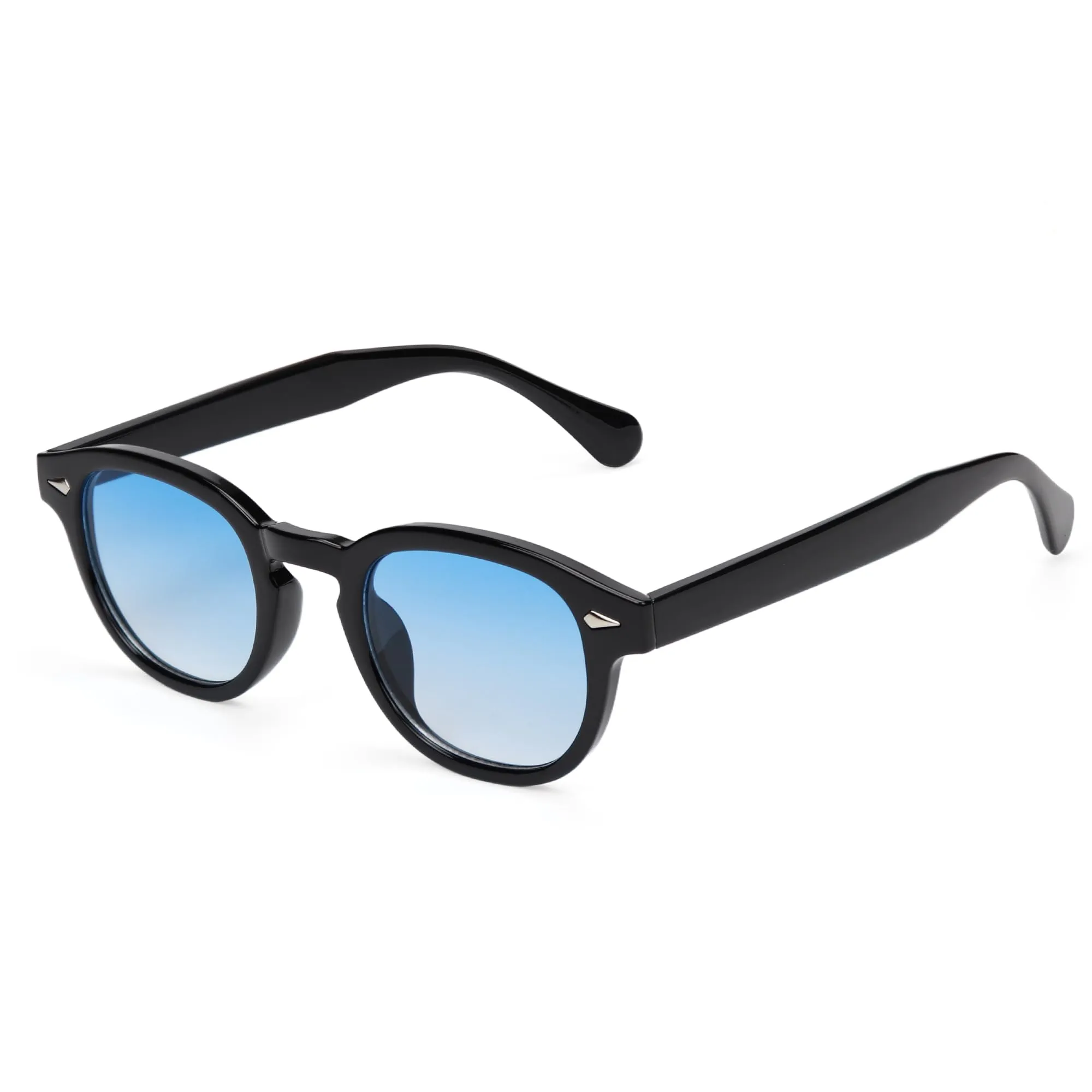 LHSDMOAT Occhiali da sole sportivi ovali vintage stile anni '70 UV400 uomo donna - immagine 1