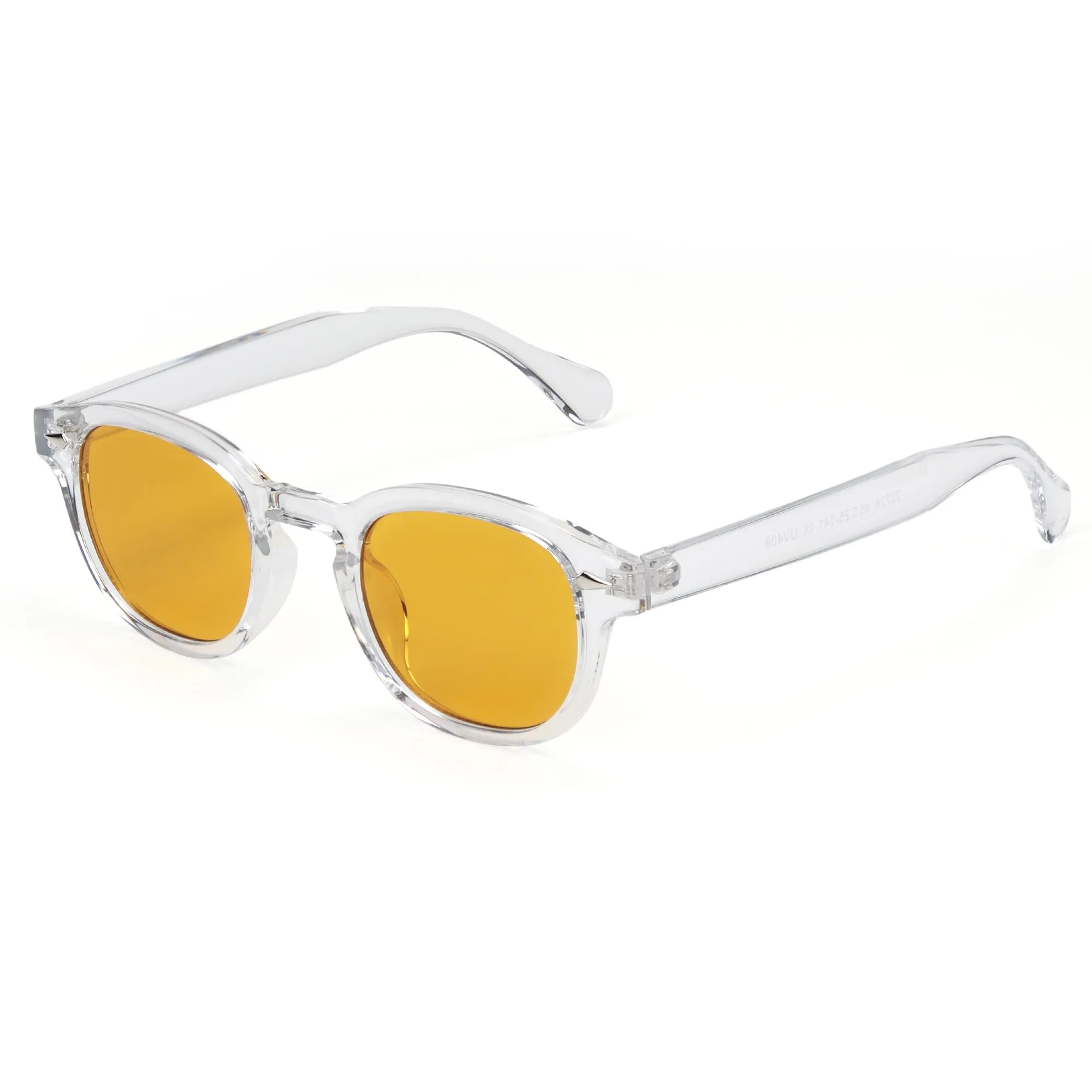LHSDMOAT Occhiali da sole sportivi ovali vintage stile anni '70 UV400 per uomo e donna - immagine 1