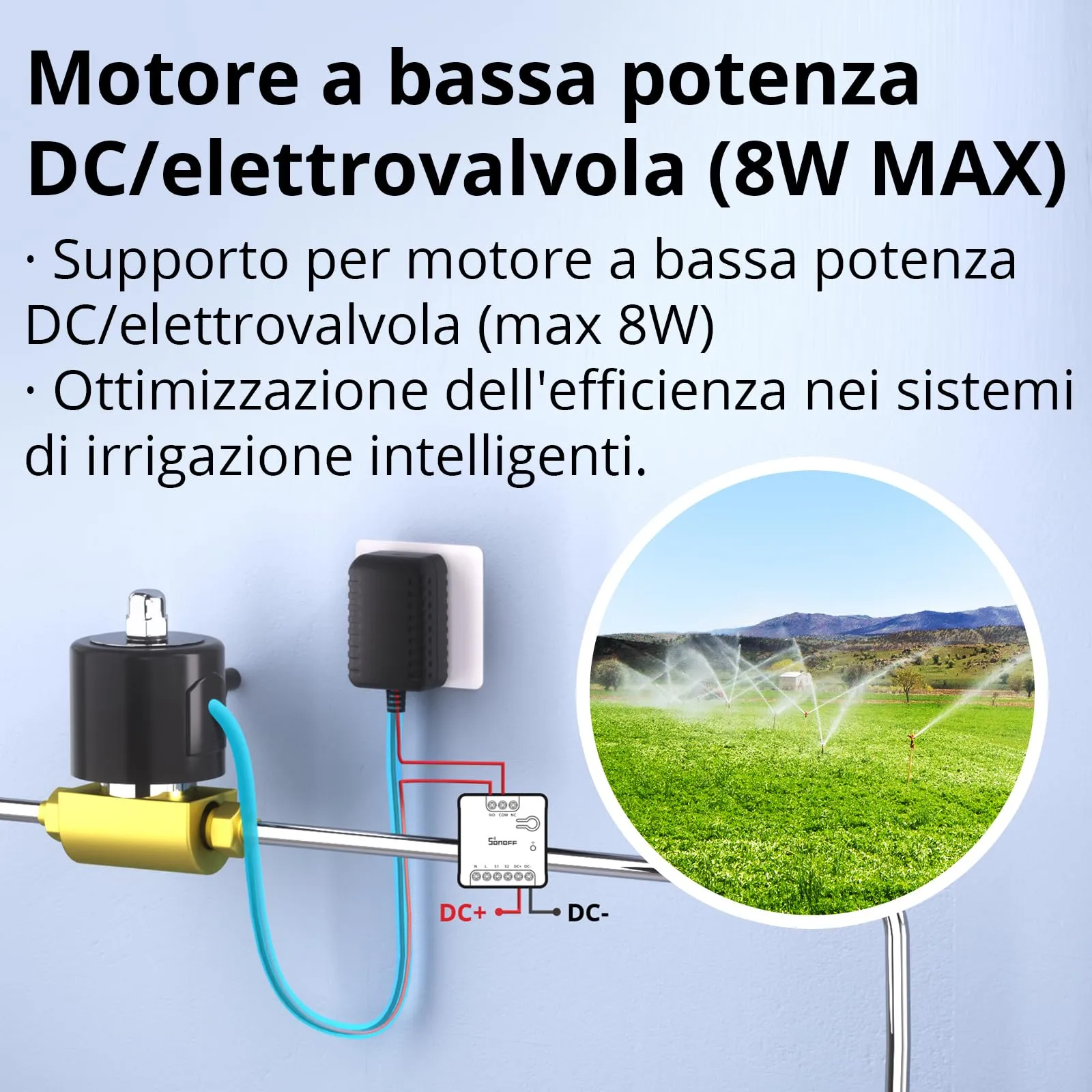 SONOFF MINI-D Interruttore Intelligente WiFi 2.4G Matter, 8W, 2 pezzi - immagine 4