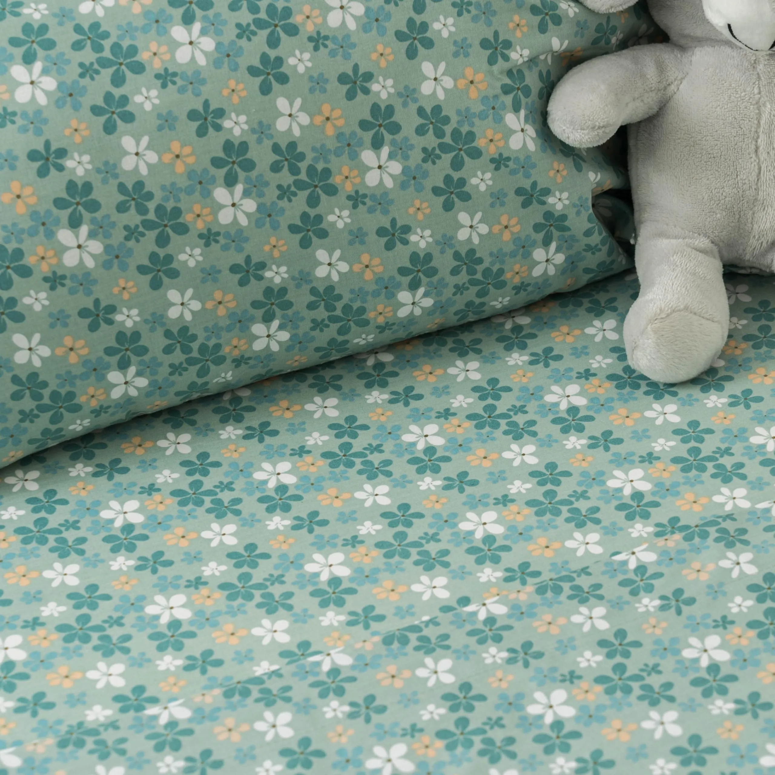 TRAMAS+ Set di lenzuola per culla 50x80 100% cotone Martinuca - immagine 2