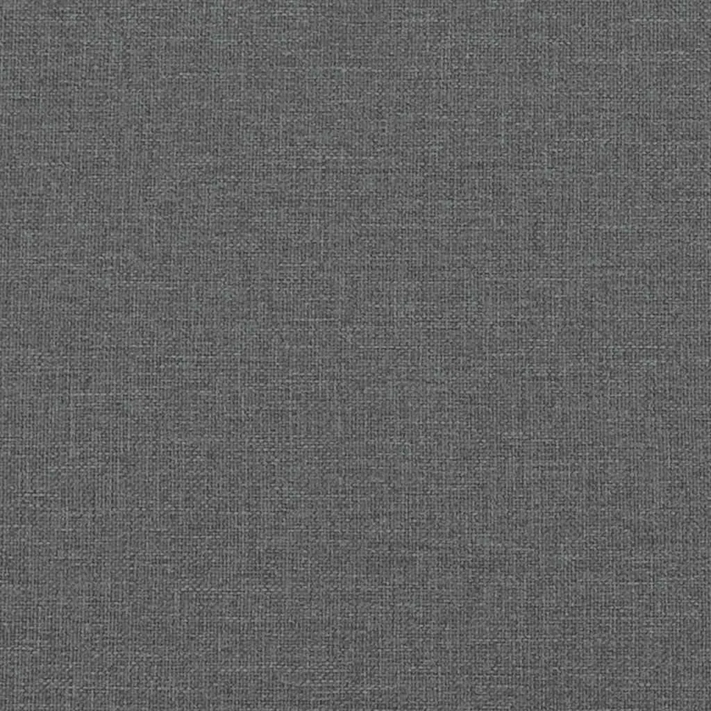 vidaXL Divano a 2 posti con chaise longue a L, grigio scuro, 125 cm - immagine 5