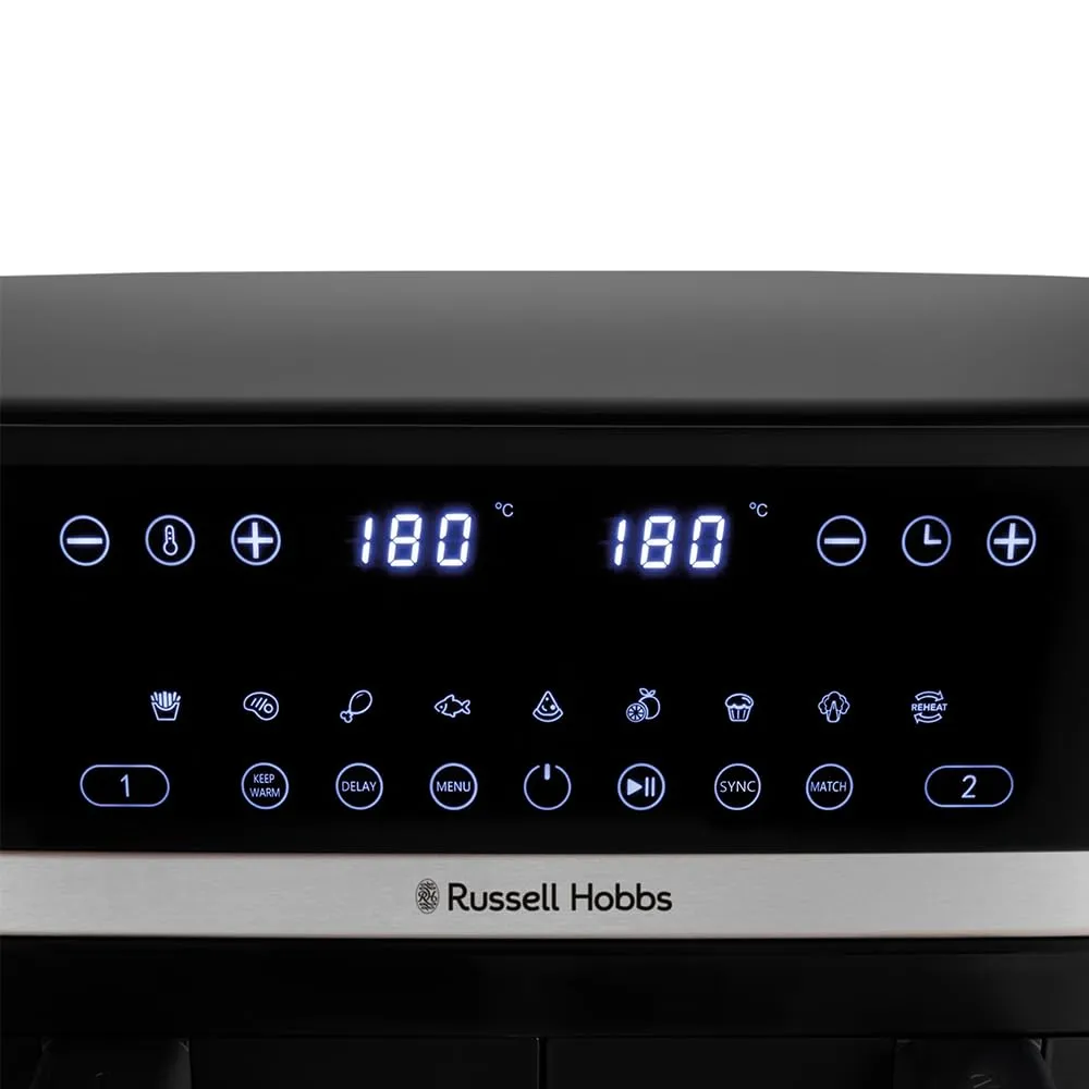 Russell Hobbs Satisfry 27681-56 Friggitrice ad Aria Doppio Cestello 9L - immagine 4