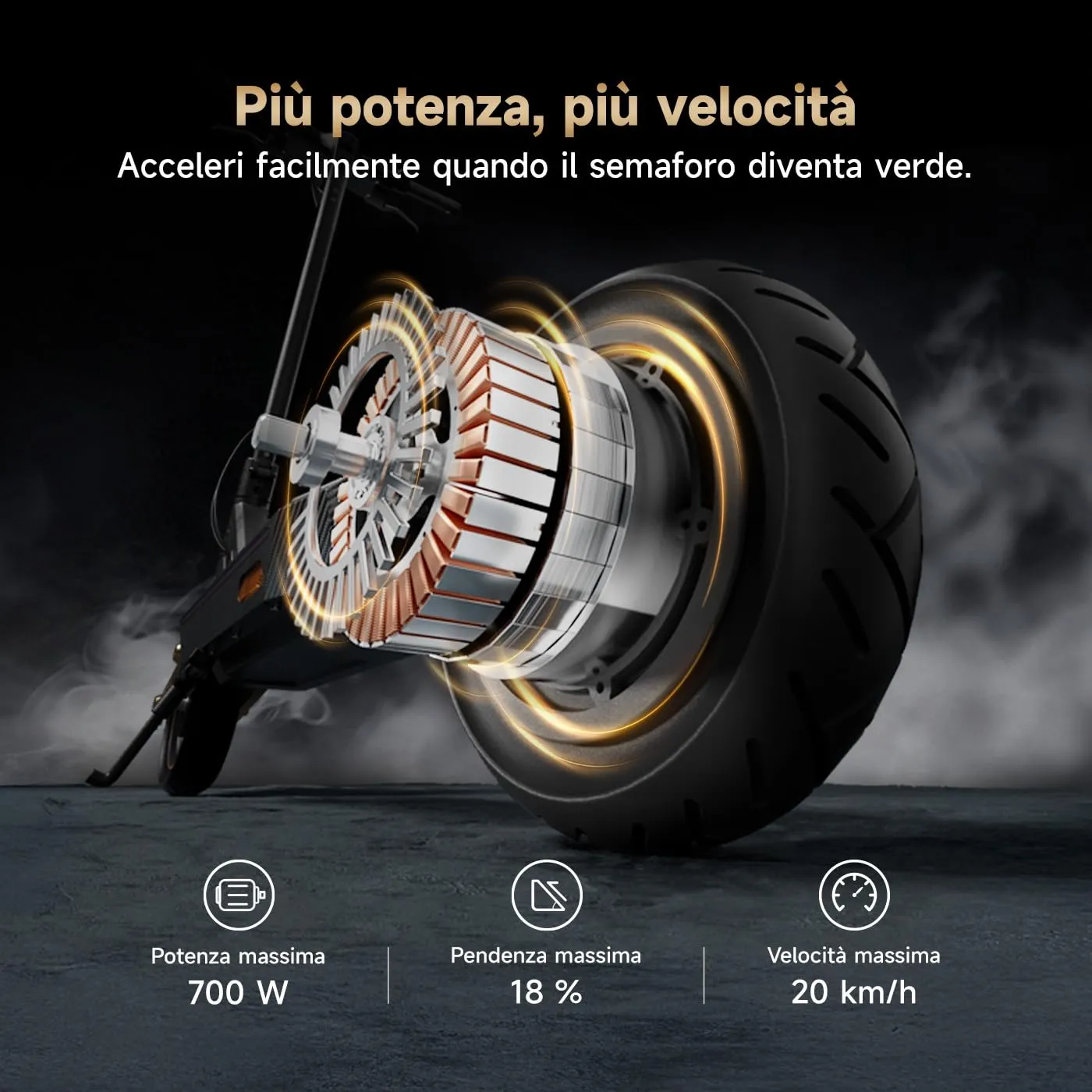 NAVEE Monopattino Elettrico Adulto GT3 - immagine 4