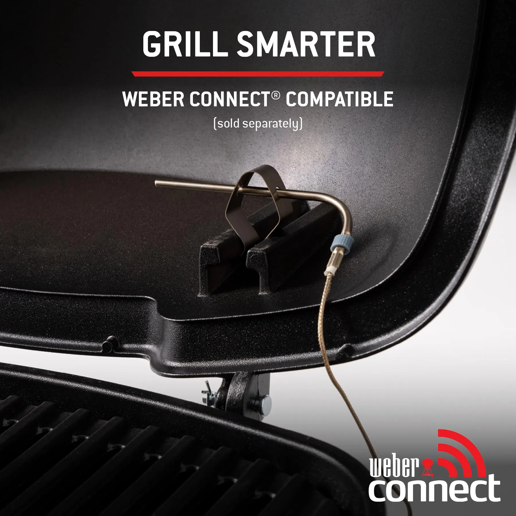 Weber Q 1100N Barbecue a Gas, 42 x 31 cm, 1 Bruciatore, Nero (1501925) - immagine 8