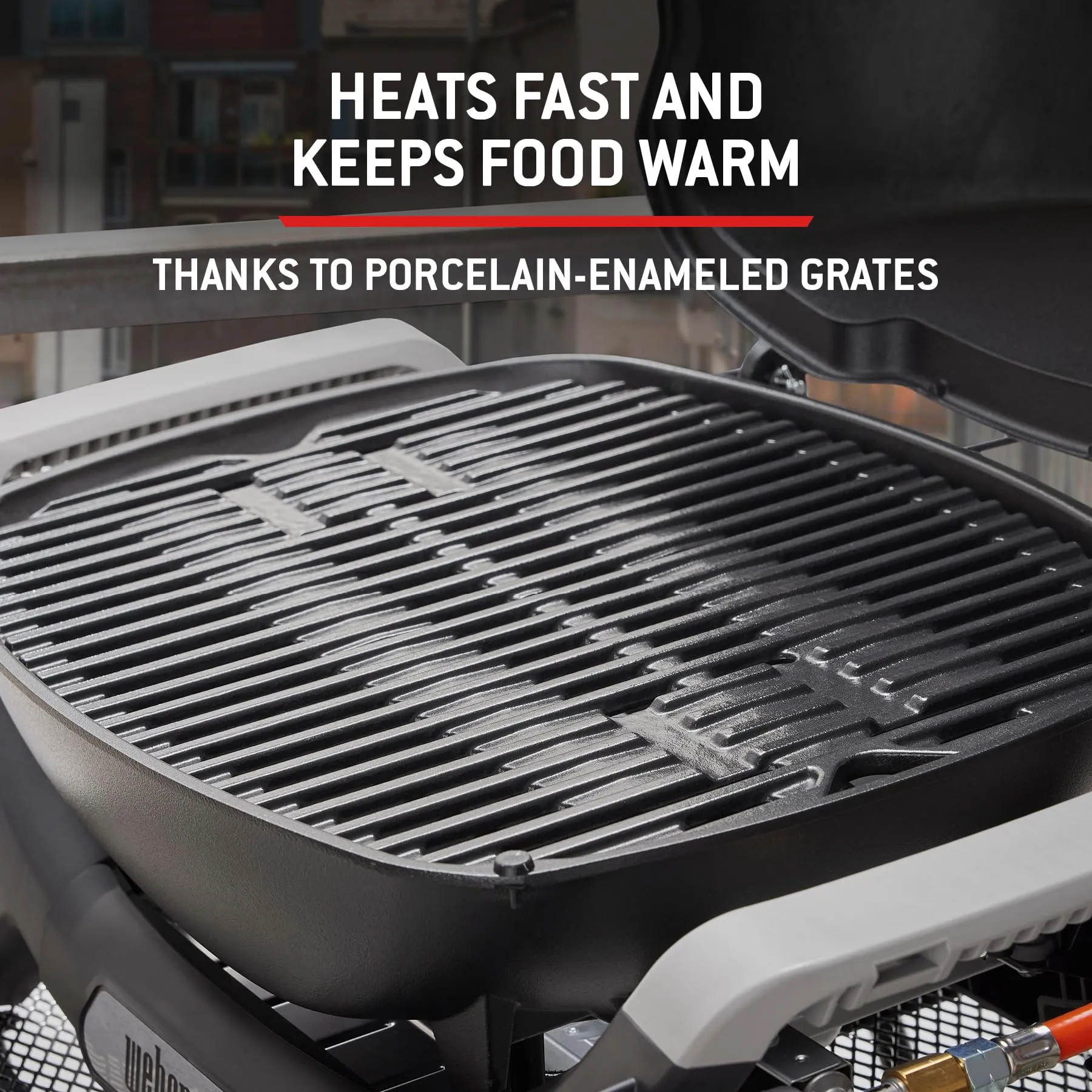 Weber Q 1100N Barbecue a Gas, 42 x 31 cm, 1 Bruciatore, Nero (1501925) - immagine 9
