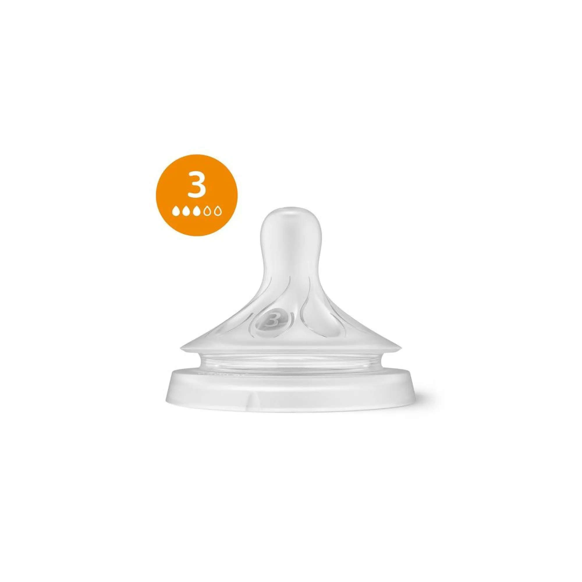 Philips Avent Natural Response Mix & Match Teat Pack, Flow 3, 4 and 5, 3 Pieces, SCY960/03 - immagine 4