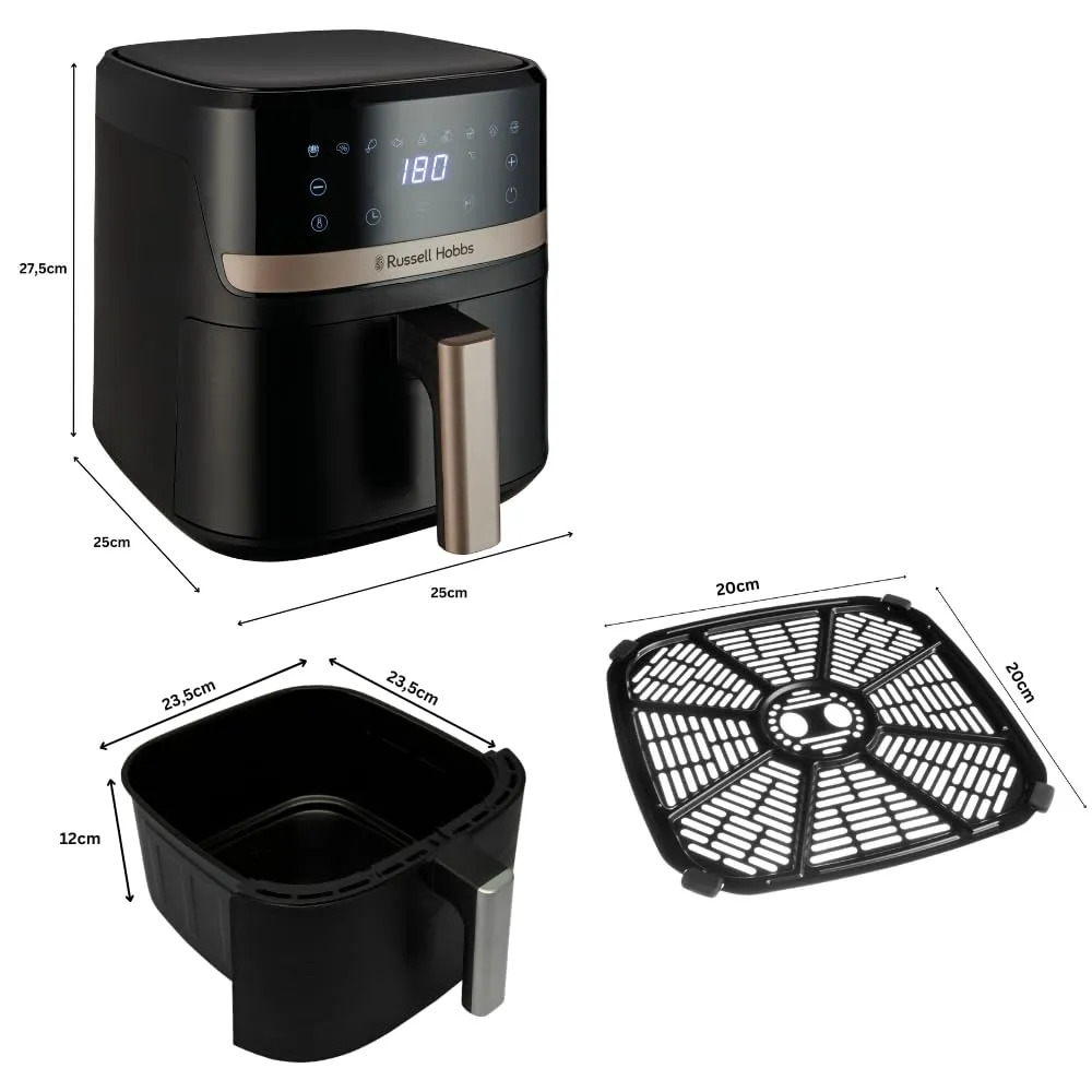Russell Hobbs Satisfry Friggitrice ad Aria, 4.3 L, 27610-56 - immagine 15