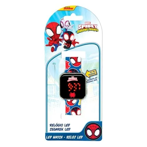 Kids Licensing Orologio Digitale a LED Spidey SPF4018 - immagine 4