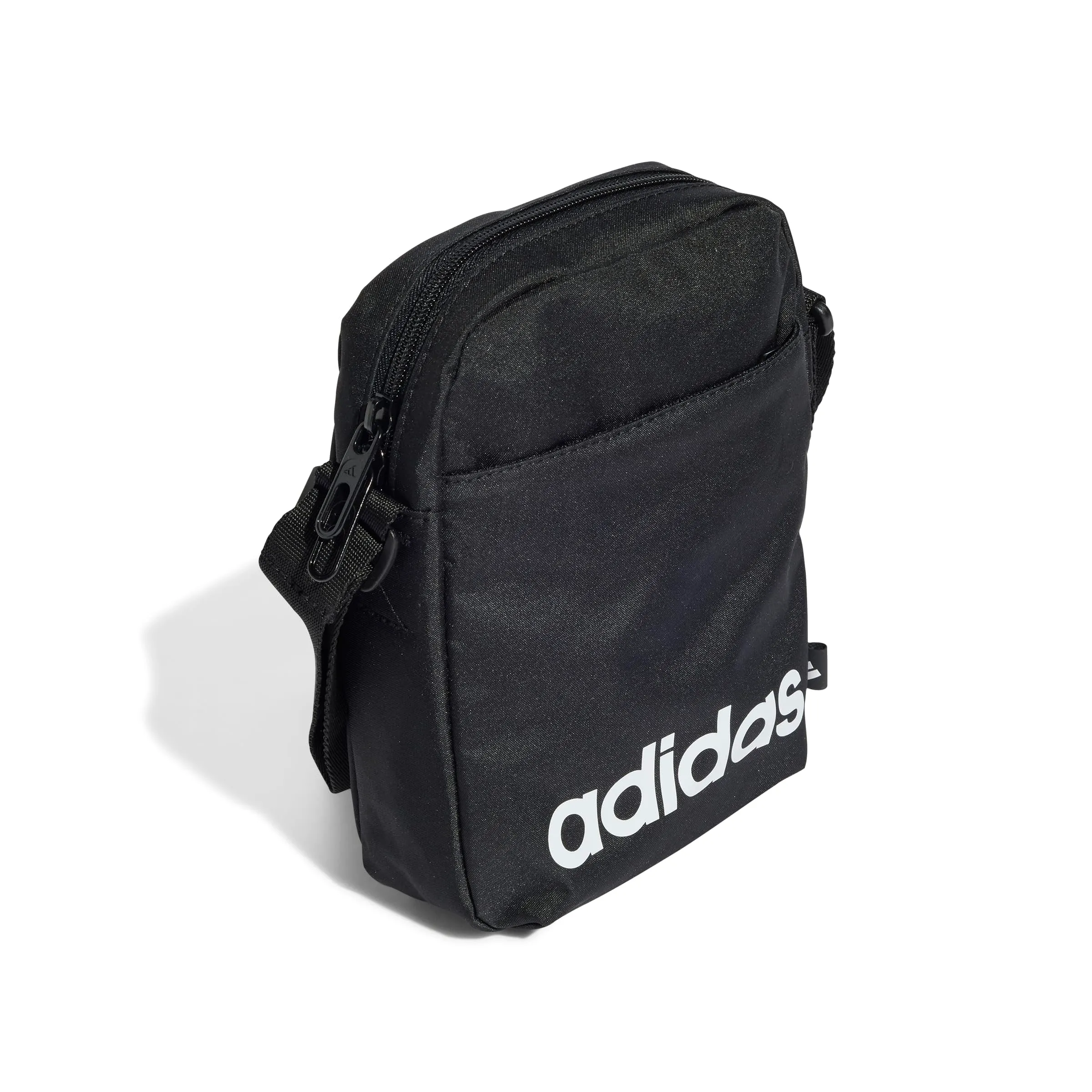 adidas Linear Organizer Waist Pack - Black/White, One Size - immagine 3