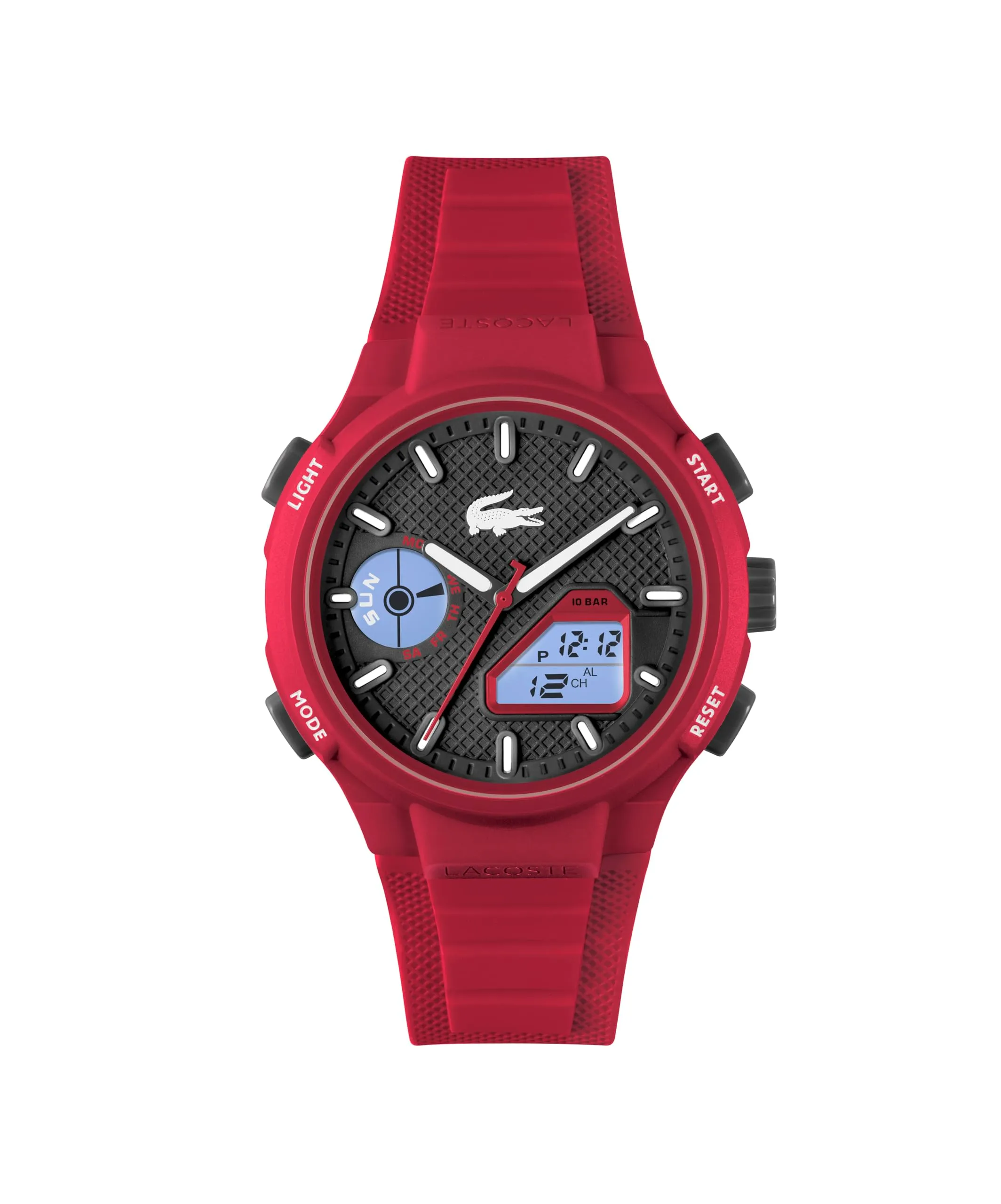 Lacoste LC33 Orologio Analogico-Digitale da Uomo con Cinturino in Silicone - immagine 2