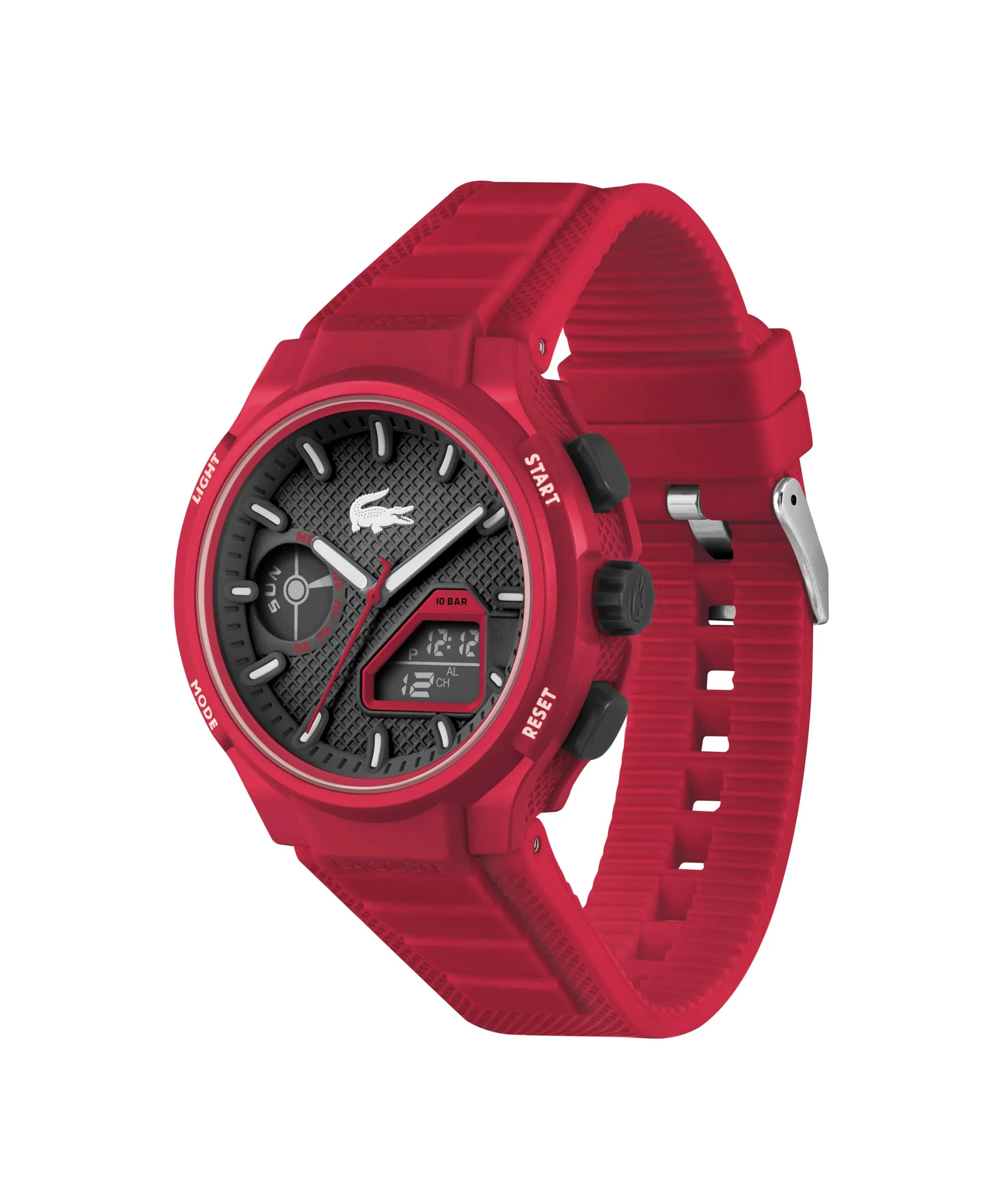 Lacoste LC33 Orologio Analogico-Digitale da Uomo con Cinturino in Silicone - immagine 3