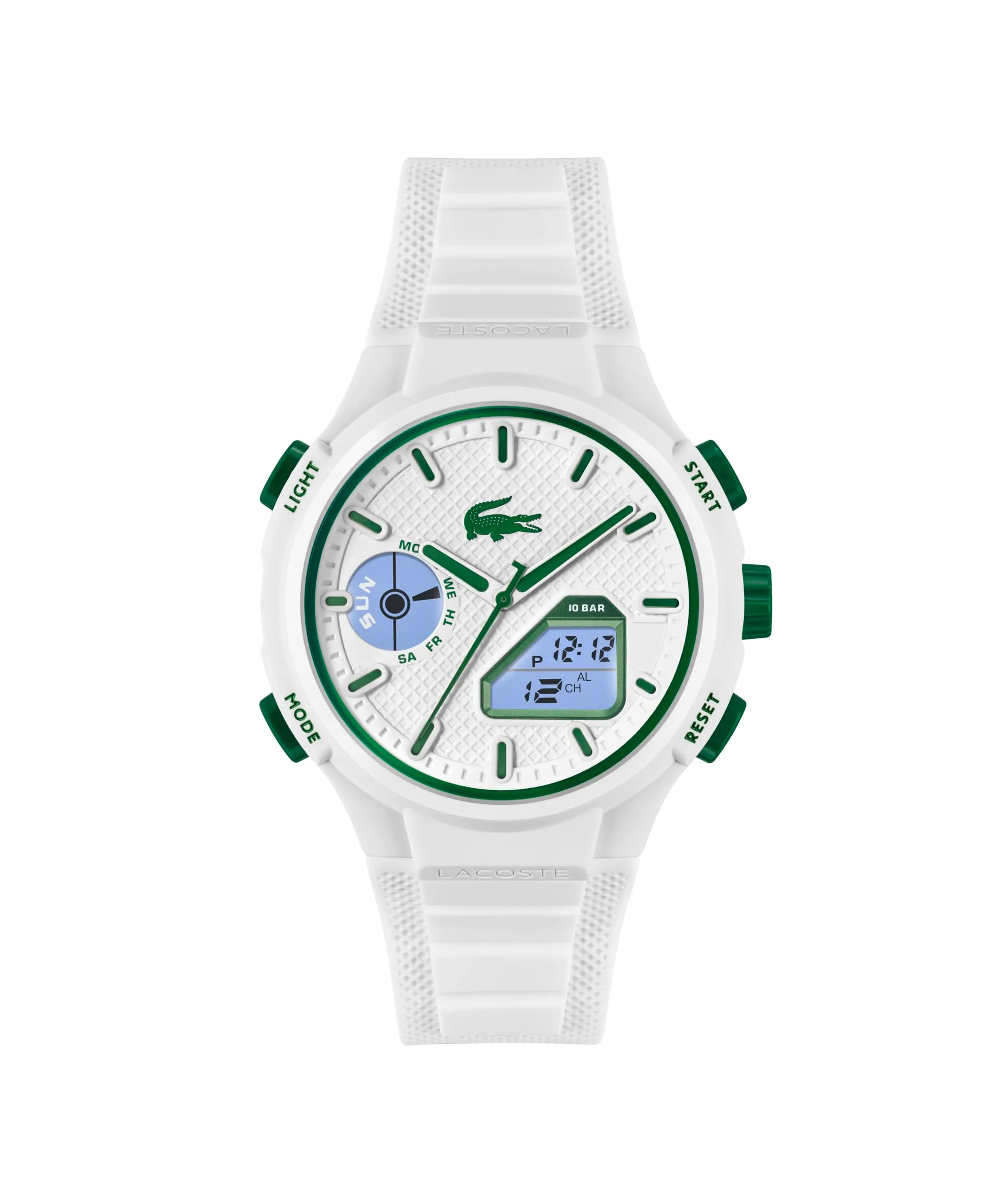 Lacoste LC33 Orologio Quarzo Analogico-Digitale da Uomo con Cinturino in Silicone - immagine 2