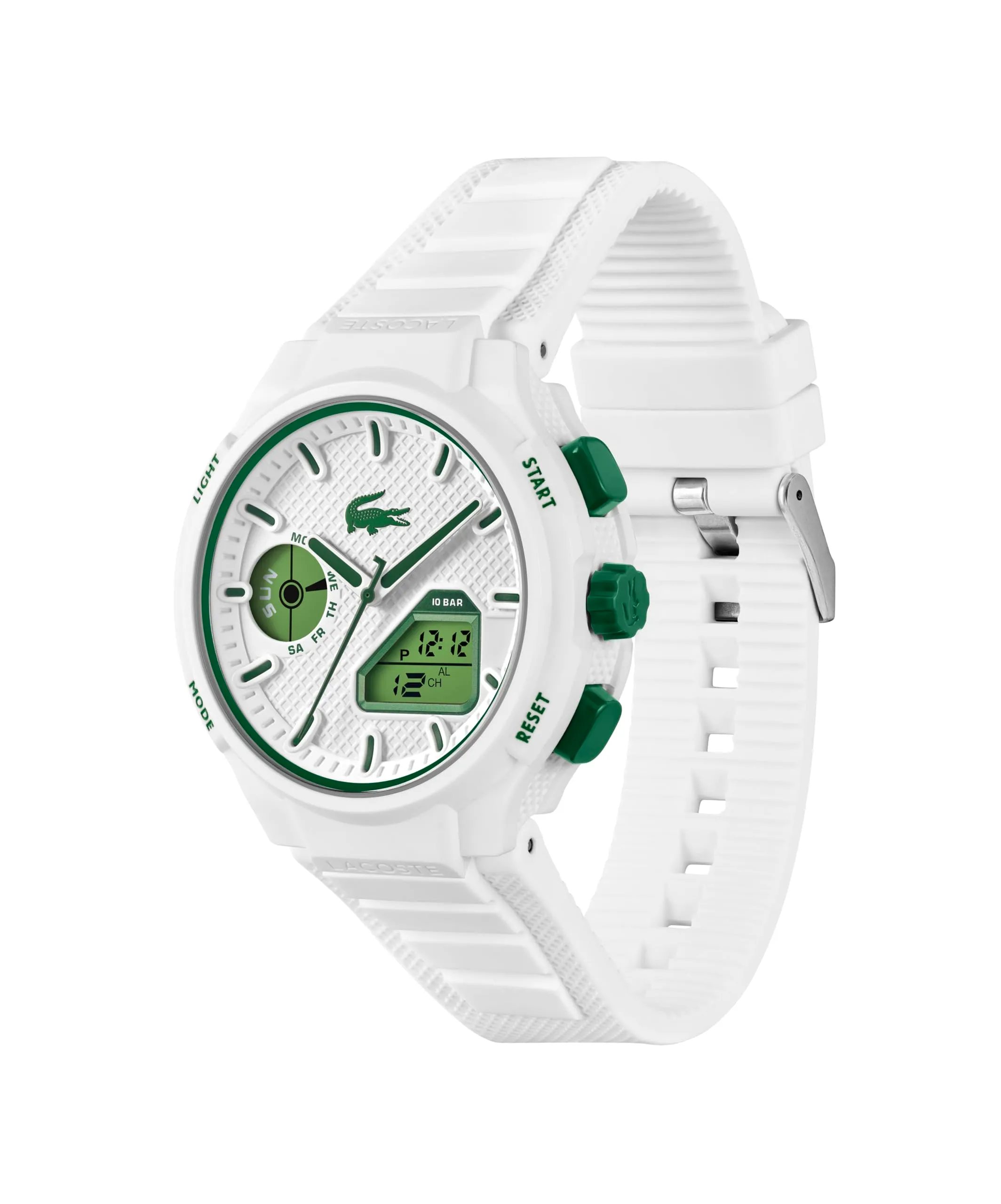 Lacoste LC33 Orologio Quarzo Analogico-Digitale da Uomo con Cinturino in Silicone - immagine 3