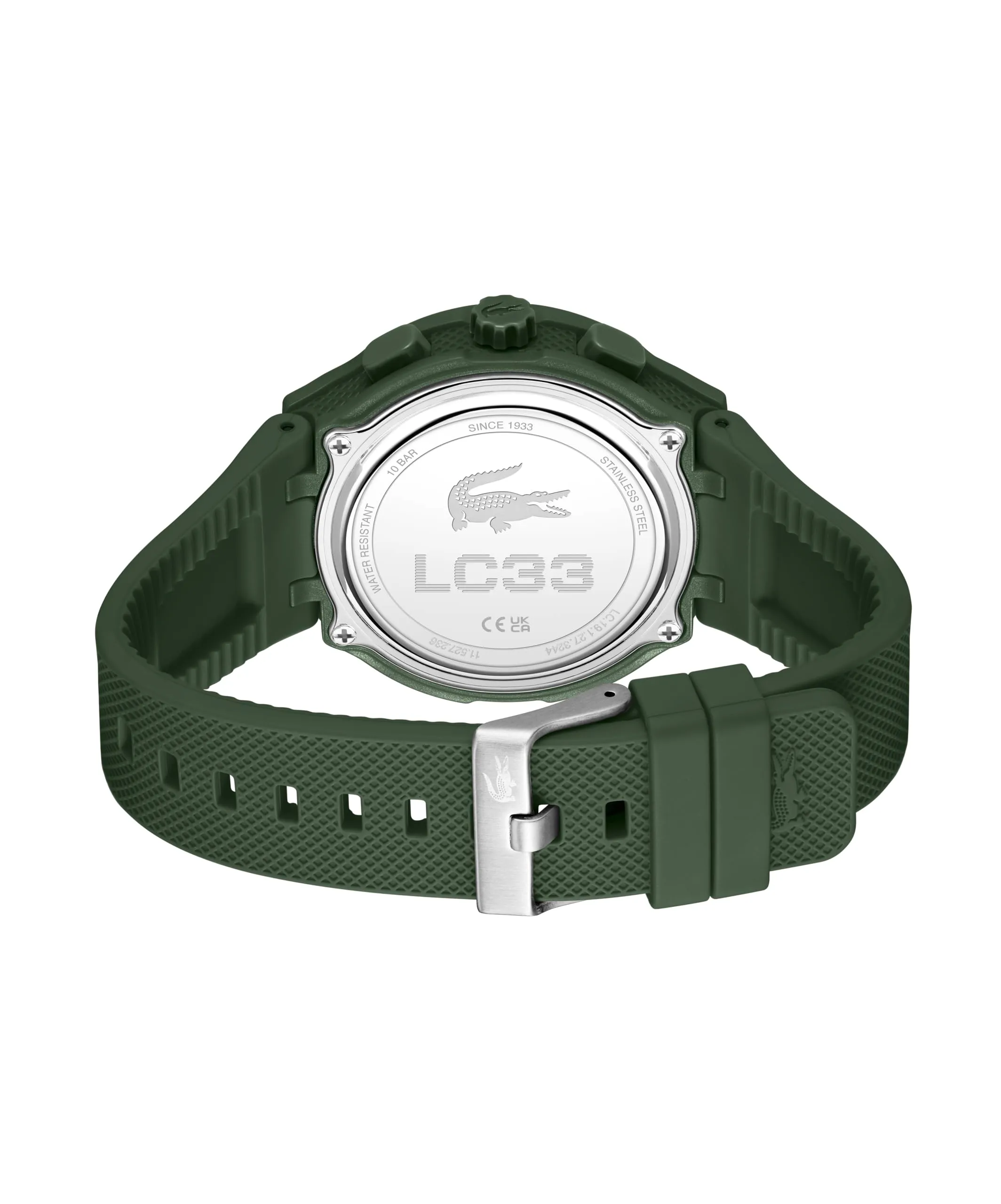 Lacoste LC33 Orologio Quarzo Multifunzione Analogico-Digitale da Uomo con Cinturino in Silicone - immagine 4