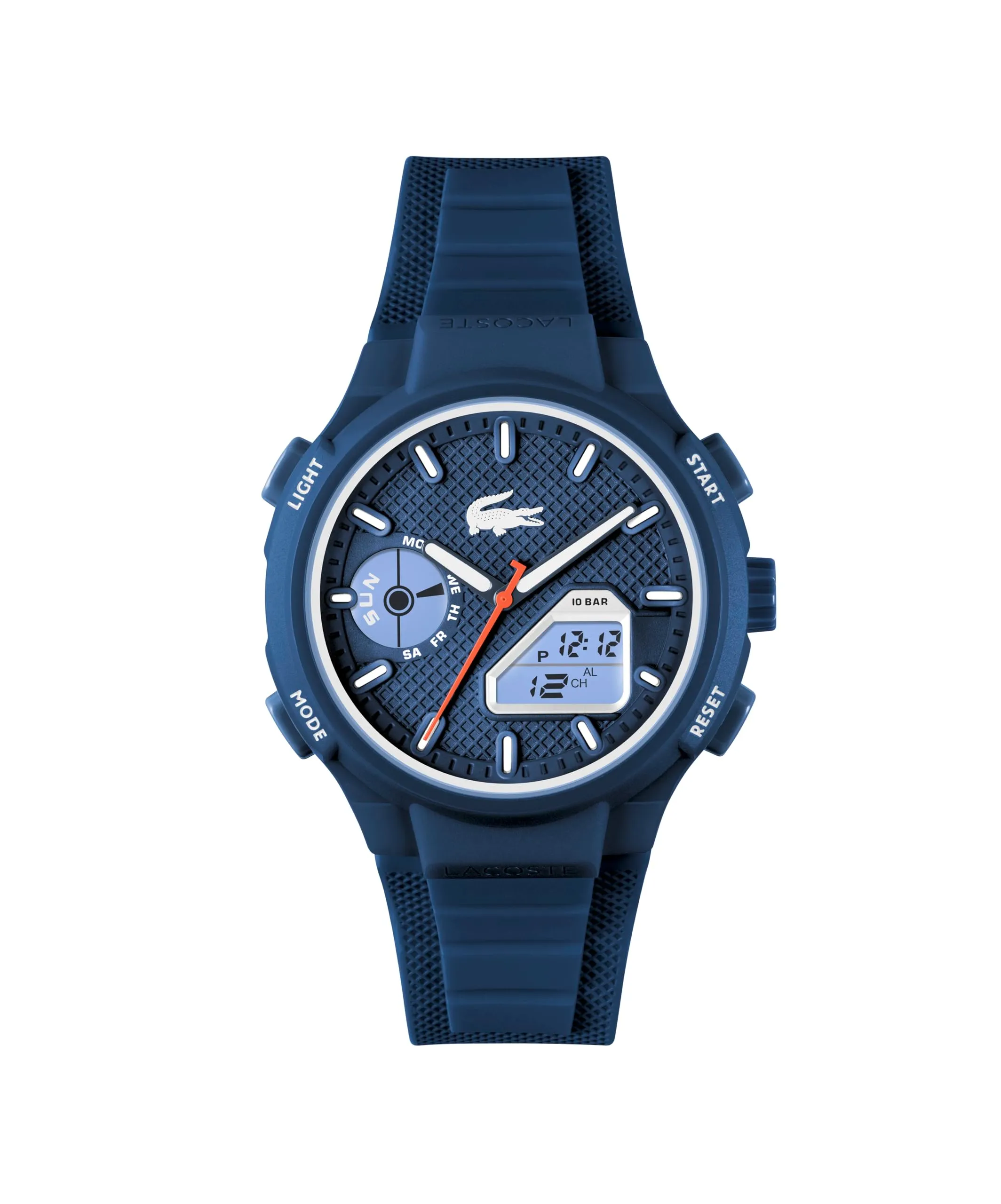 Lacoste LC33 Orologio Quarzo Analogico-Digitale da Uomo con Cinturino in Silicone - immagine 2