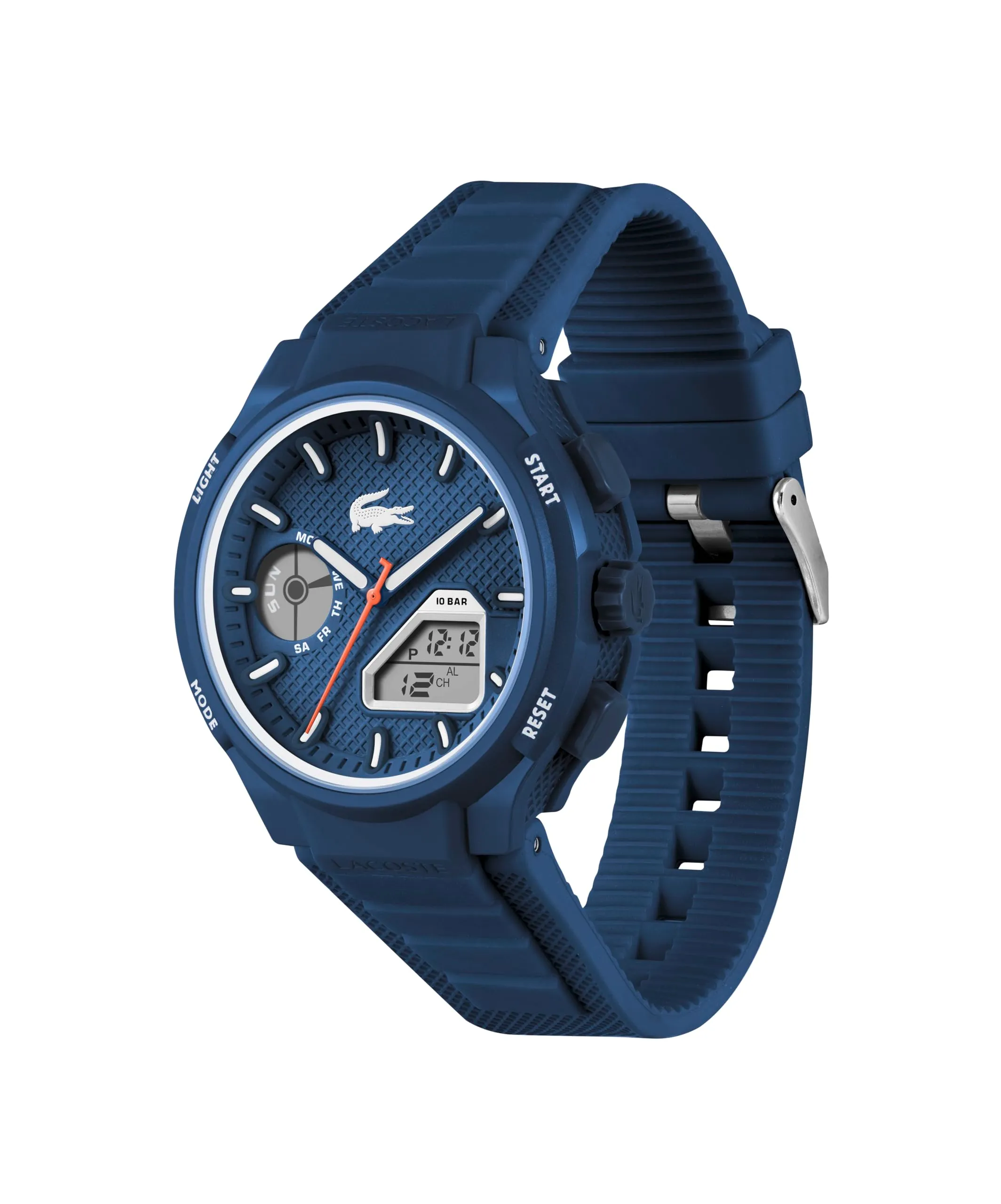 Lacoste LC33 Orologio Quarzo Analogico-Digitale da Uomo con Cinturino in Silicone - immagine 3