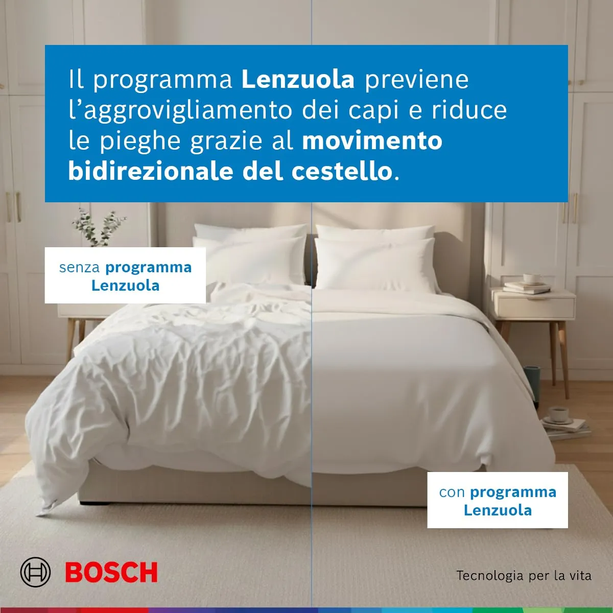 Bosch Serie 6 WQH245B0IT Asciugatrice a pompa di calore 9kg Bianco - immagine 6