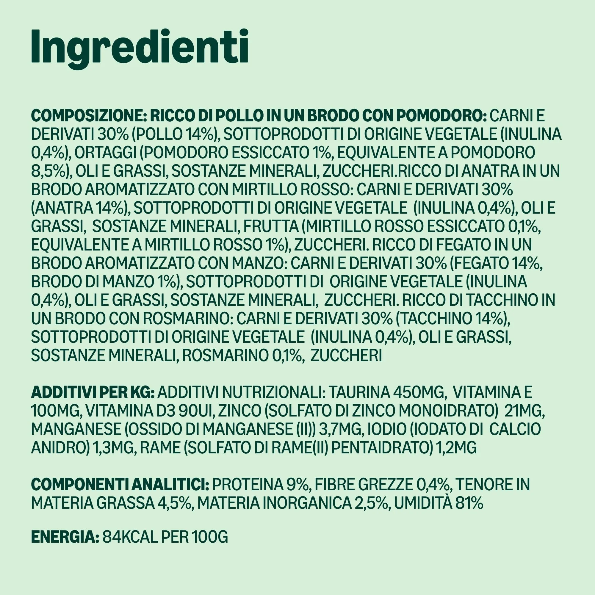 by Amazon Cibo Umido Senza Cereali per Gatti Adulti Selezione di Carne in brodo, 4.76 kg, 56 Confezioni da 85 g - immagine 6