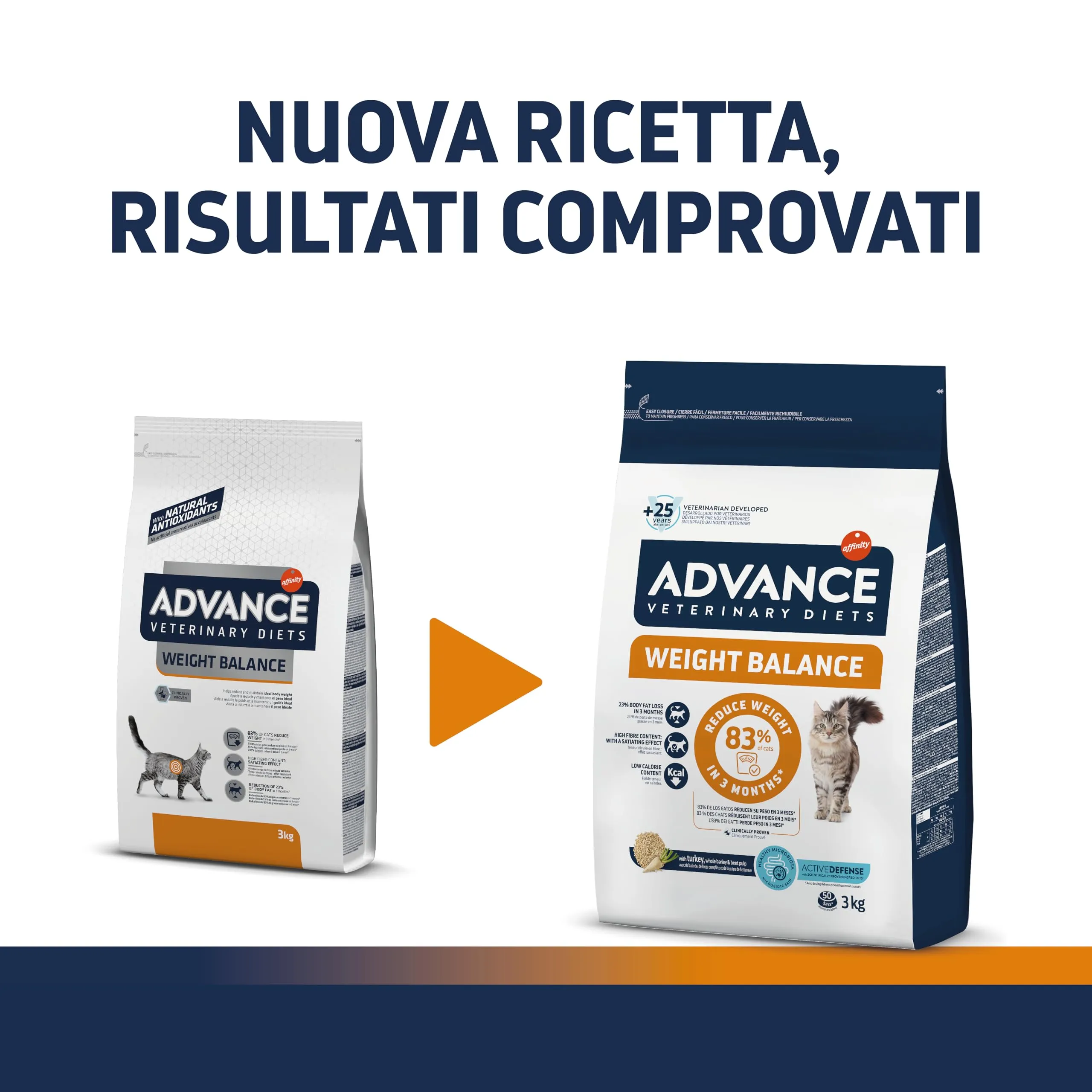 Affinity Advance Veterinary Diets Weight Balance Cat Food 3kg - immagine 2