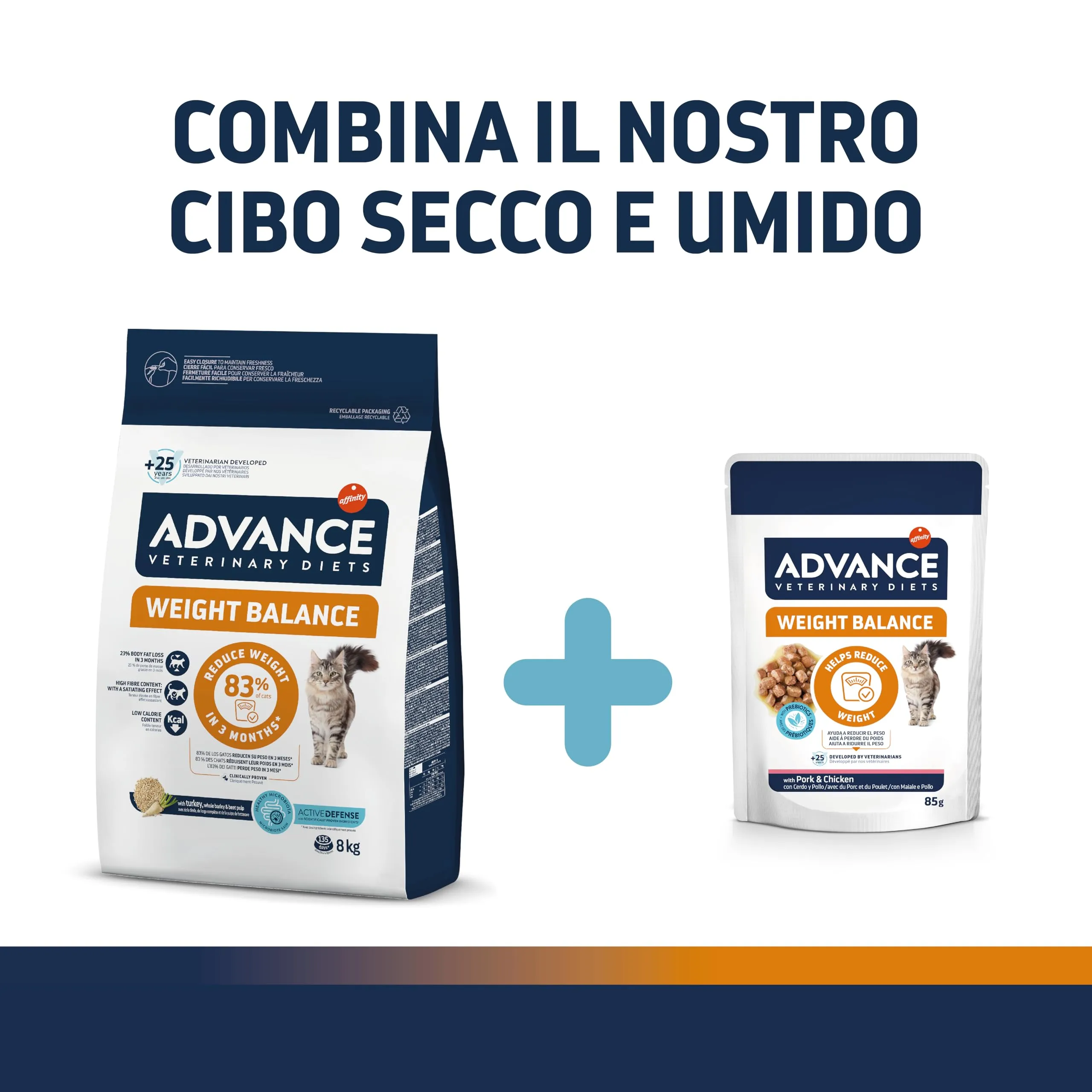 Affinity Advance Veterinary Diets Weight Balance Cat Food 3kg - immagine 7