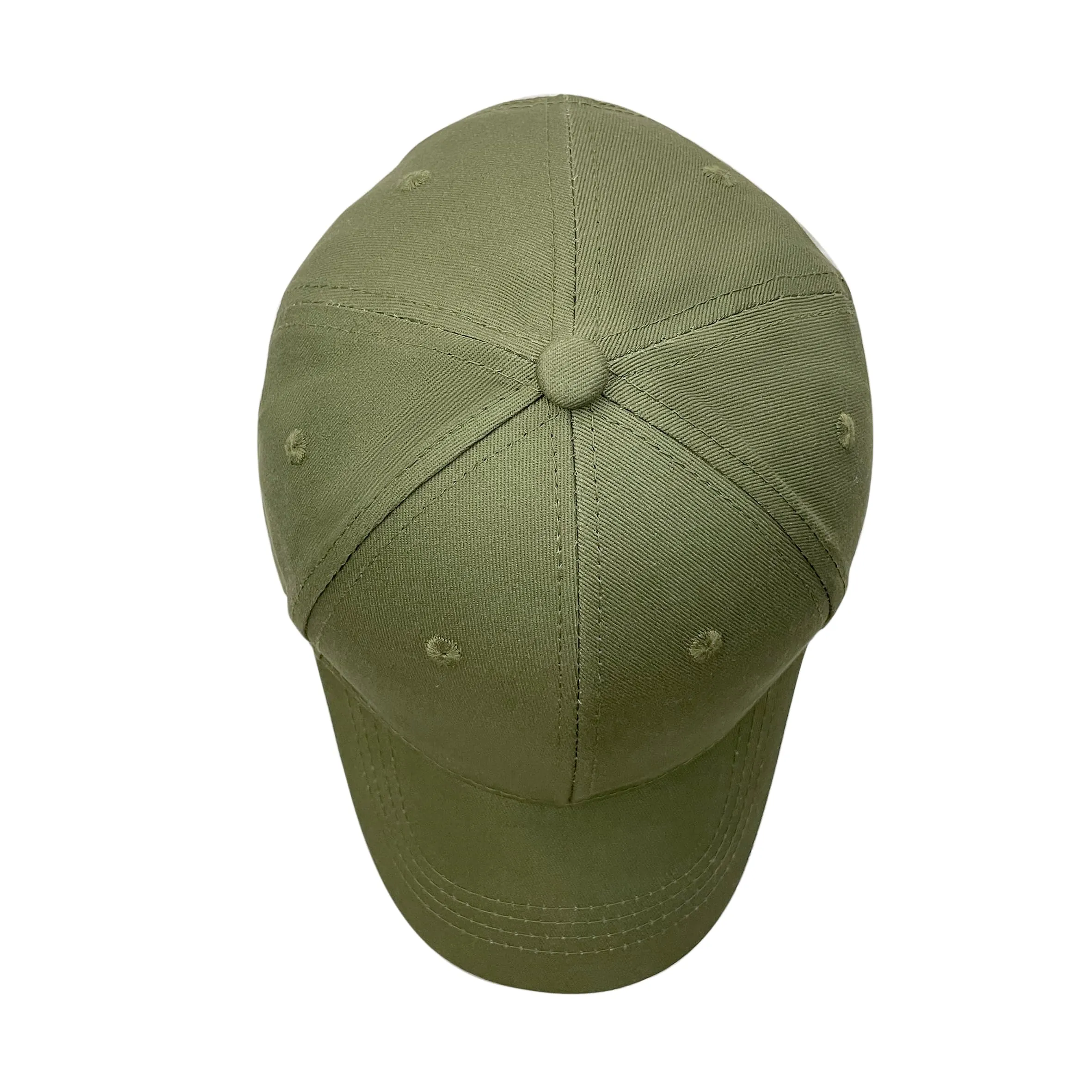 Bella Accessori Cappellino Baseball Regolabile Unisex in Cotone, Verde - immagine 3