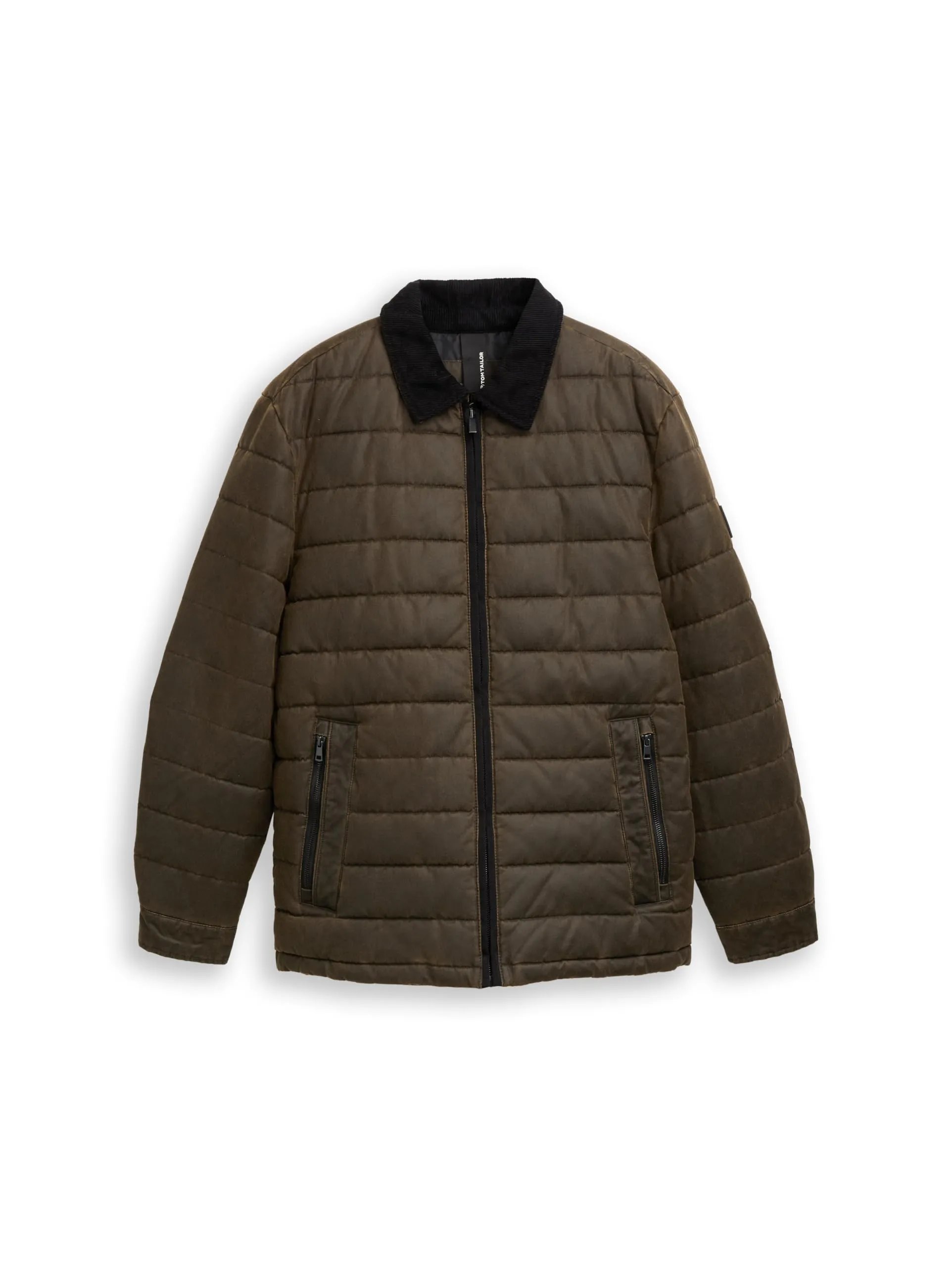 Tom Tailor Giacca da Uomo 1048277, Dark Brown Melange, 3XL - immagine 5