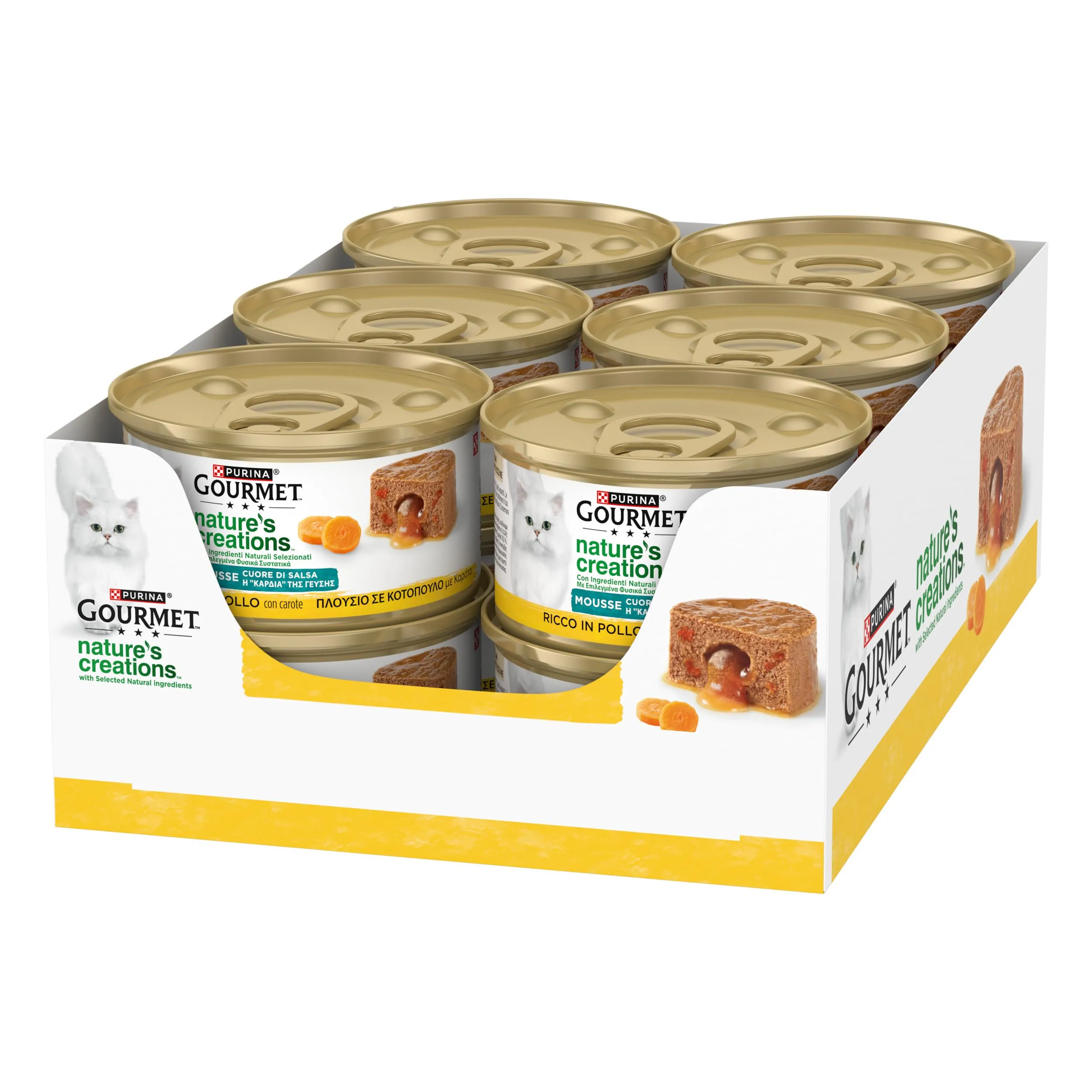 Gourmet Nature's Creations Cibo Umido per Gatti Adulti, 12 x 85g - immagine 2