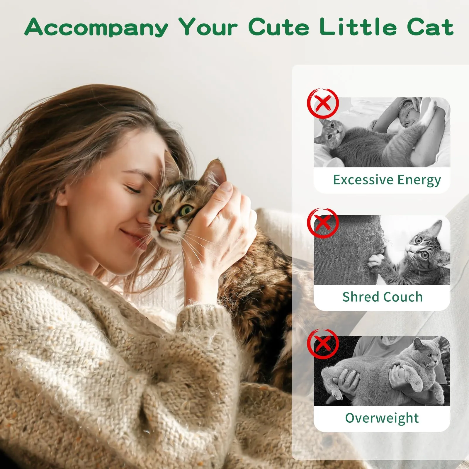 Pawaboo Bacchetta gioco con piume per gatti, 88 cm, Farfalla Verde, confezione da 2 - immagine 6