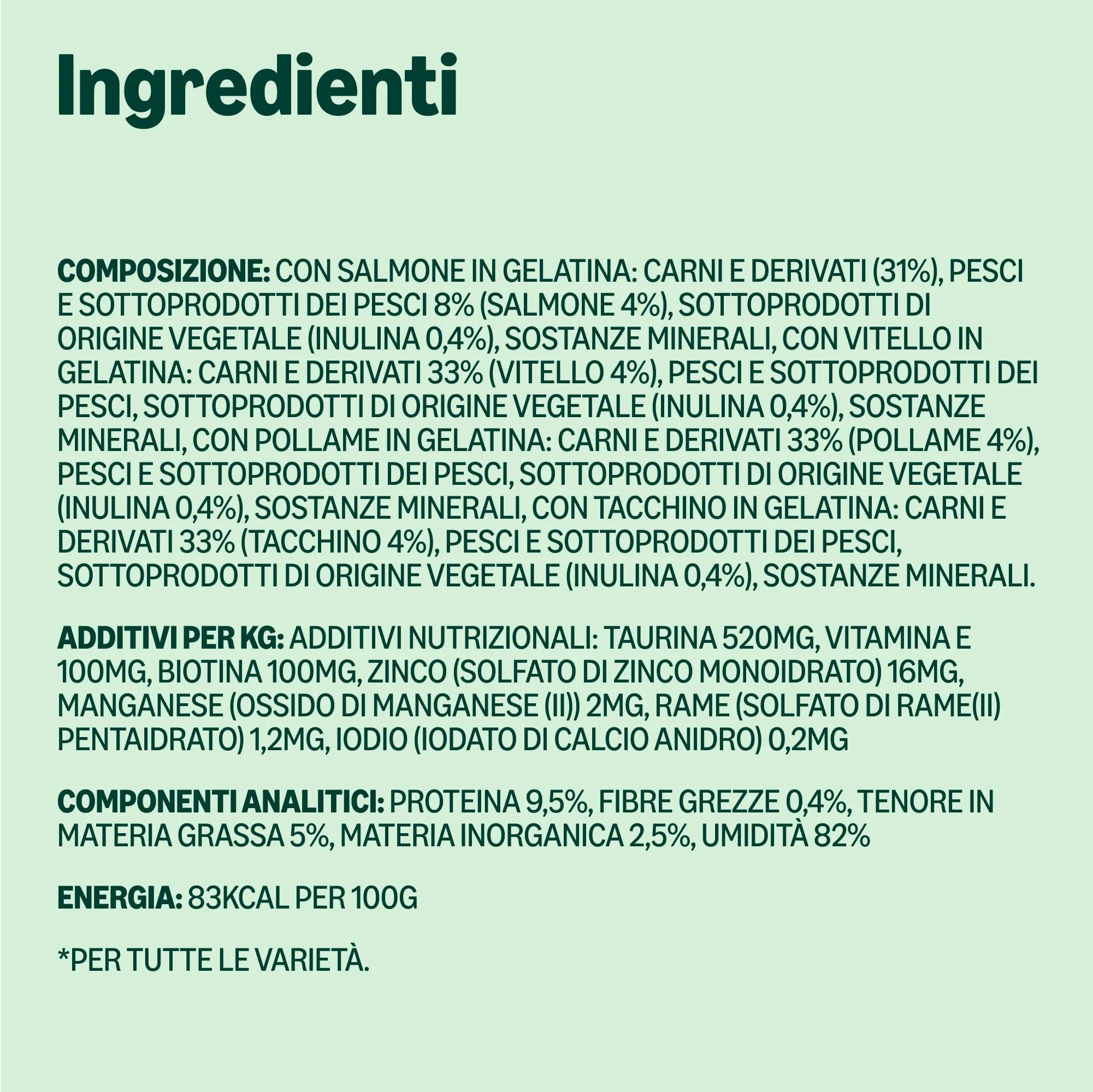 by Amazon Alimento completo per cuccioli di gatto, Selezione mista in gelatina, 1.2kg (12 sacchetti da 100g) - immagine 7