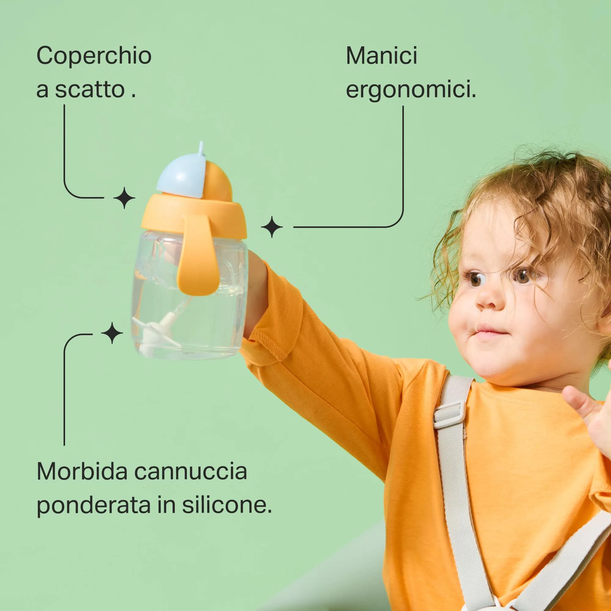 Tommee Tippee Bicchiere Trainer con Cannuccia, 240ml - immagine 4