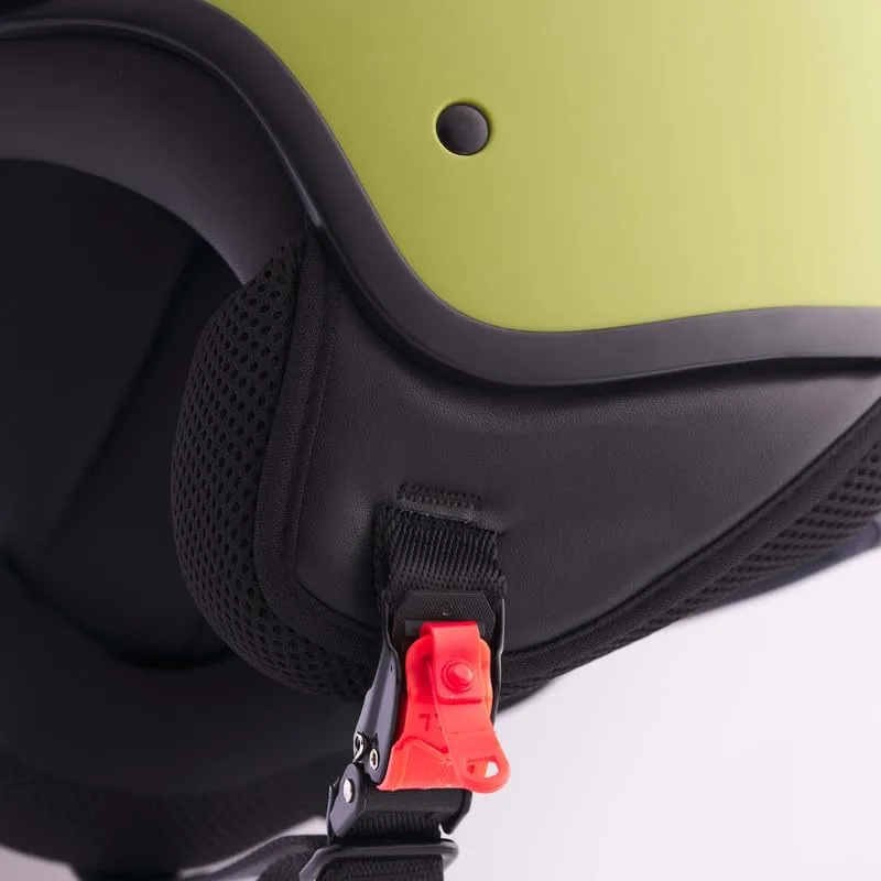 BHR Casco Demi-Jet 839 Verde Opaco, M - immagine 5