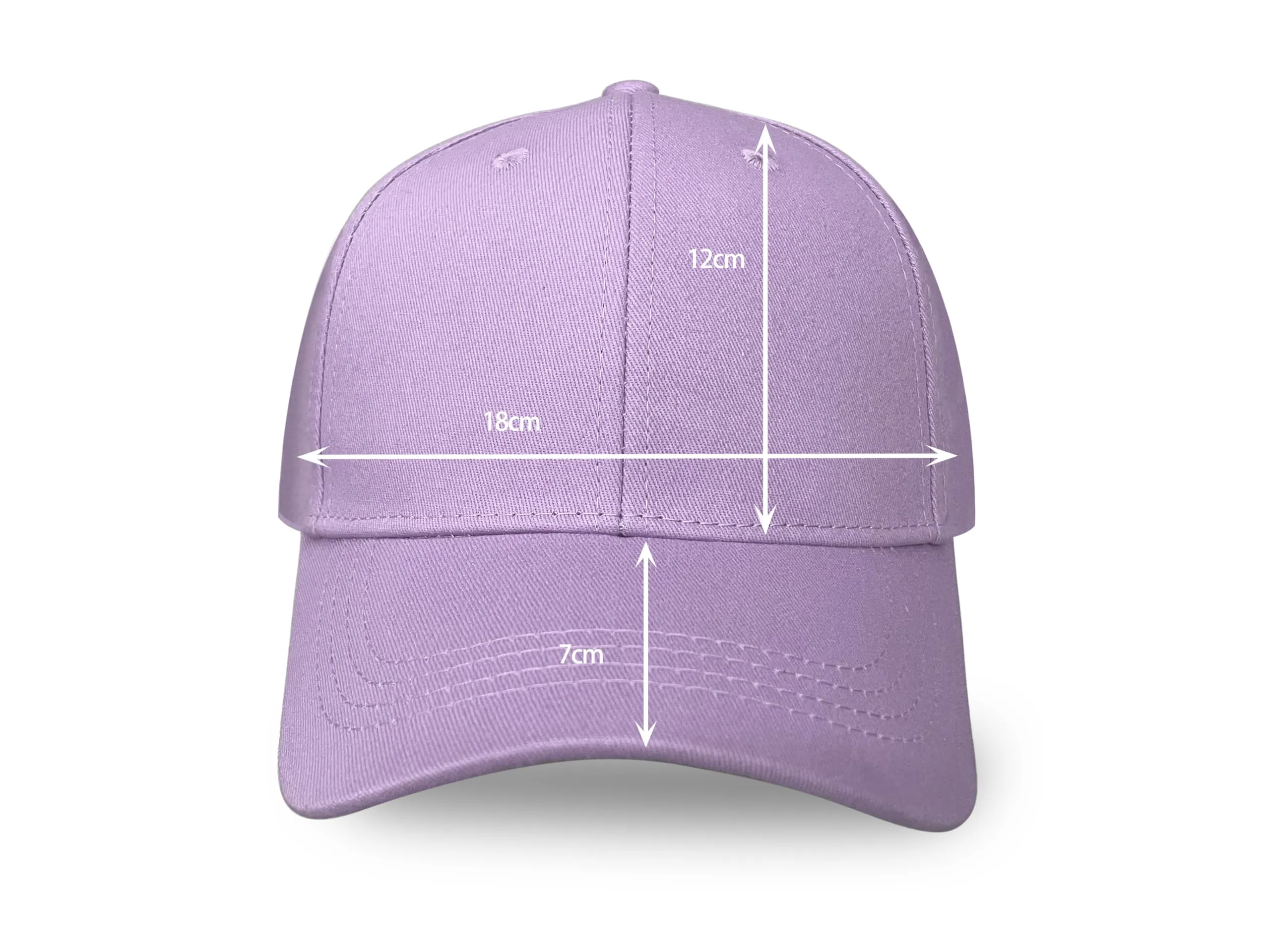 Bella Accessori Cappellino Baseball Regolabile Unisex Lilla - immagine 4